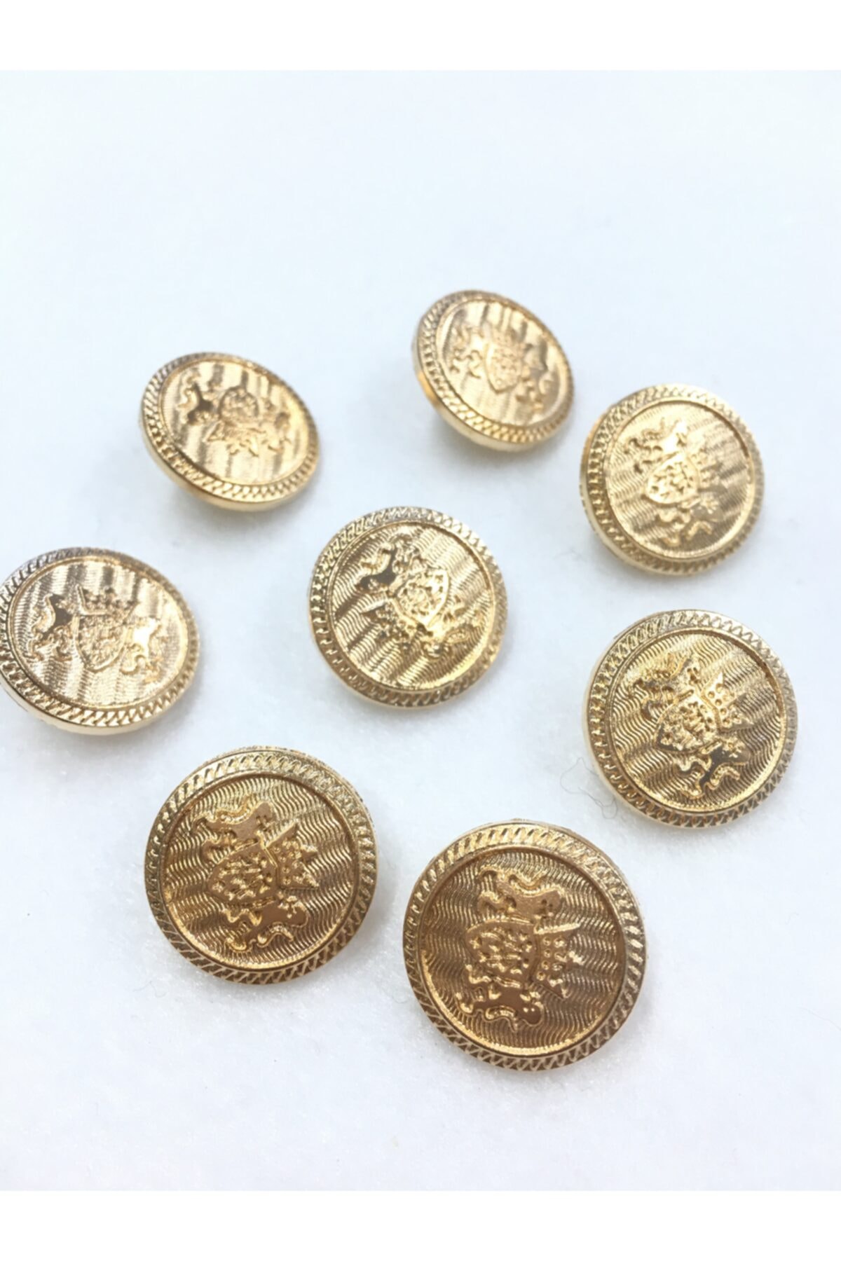 karantuhafiye Metal Düğme Küçük Seri 8 Li Set