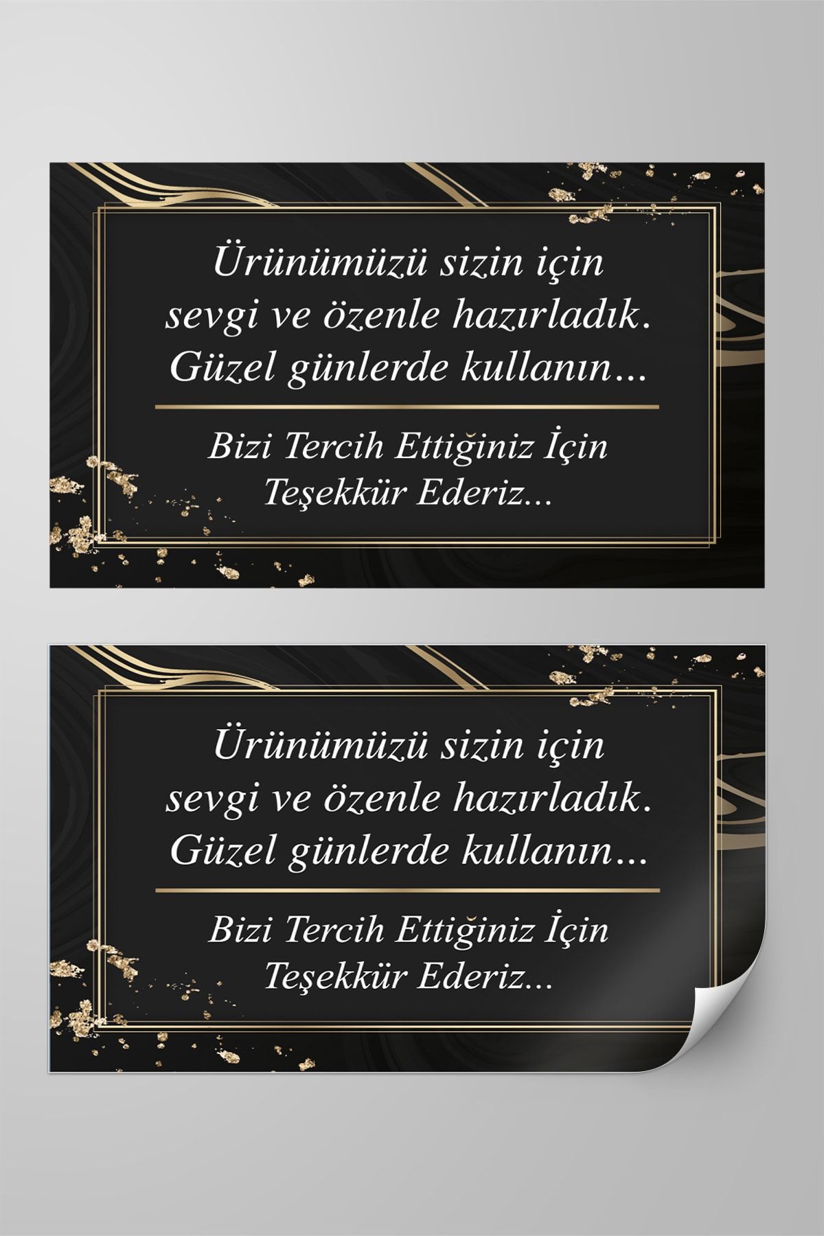 Nüans Reklam Ajansı Yapışkanlı Kargo Etiketi - 50 Adet - 5x8cm