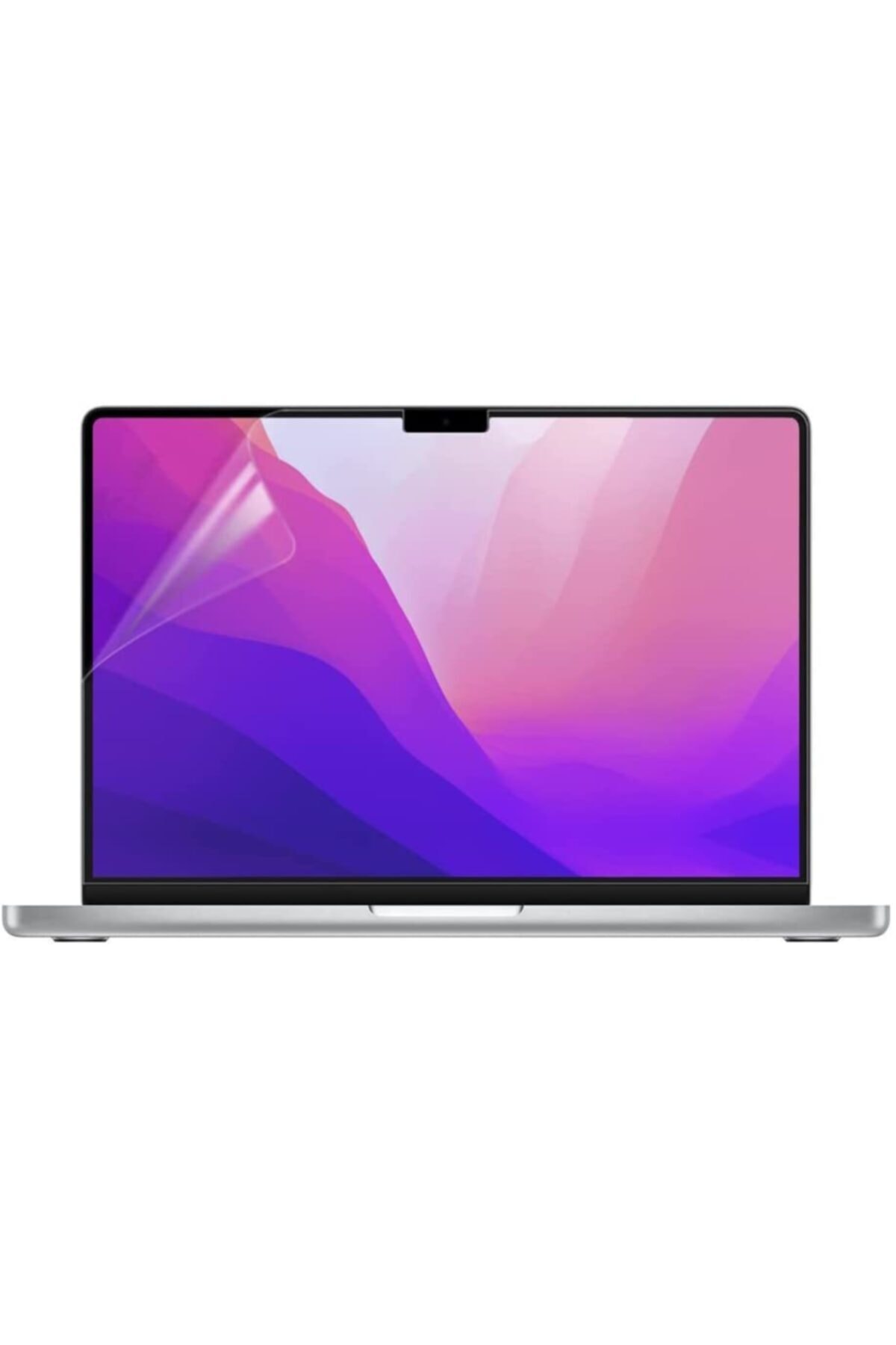 KIZILKAYA Macbook Pro 2021 Uyumlu A2485 16 Inç M1 Pro / M1 Max Işlemci Hd Şeffaf Ekran Koruyucu Jelatin