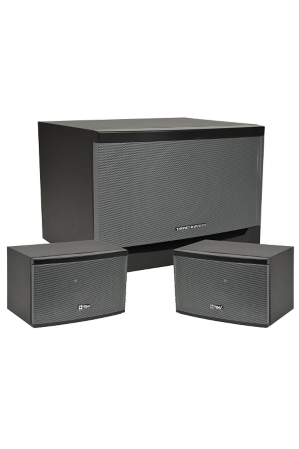 Thonet & Vander Thonet Vander Laut 2+1 Multimedya 340w Ahşap Bluetooth Surround Ses Sistemi Ve Subwoofer
