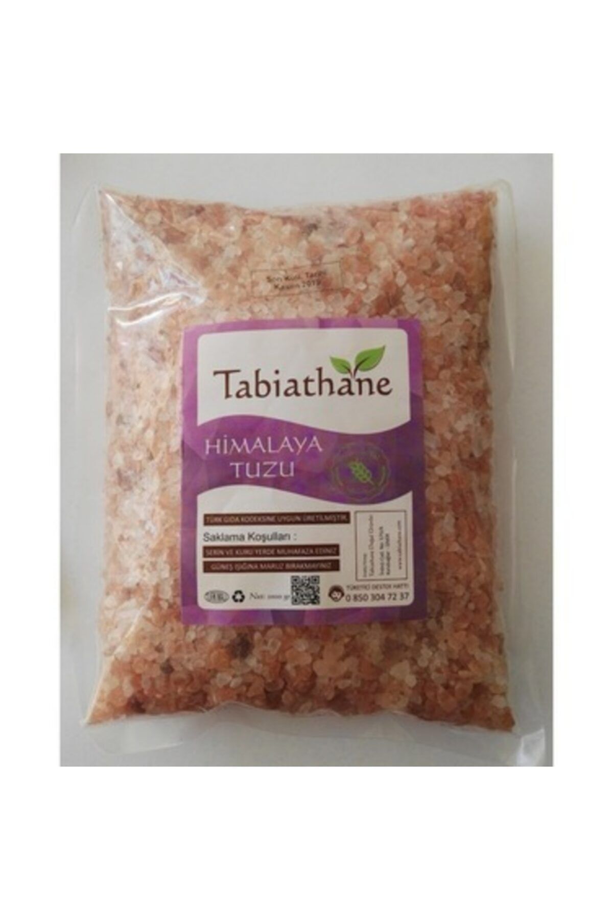TABİATHANE Himalaya Kaya Tuzu Pembe 1 Kg