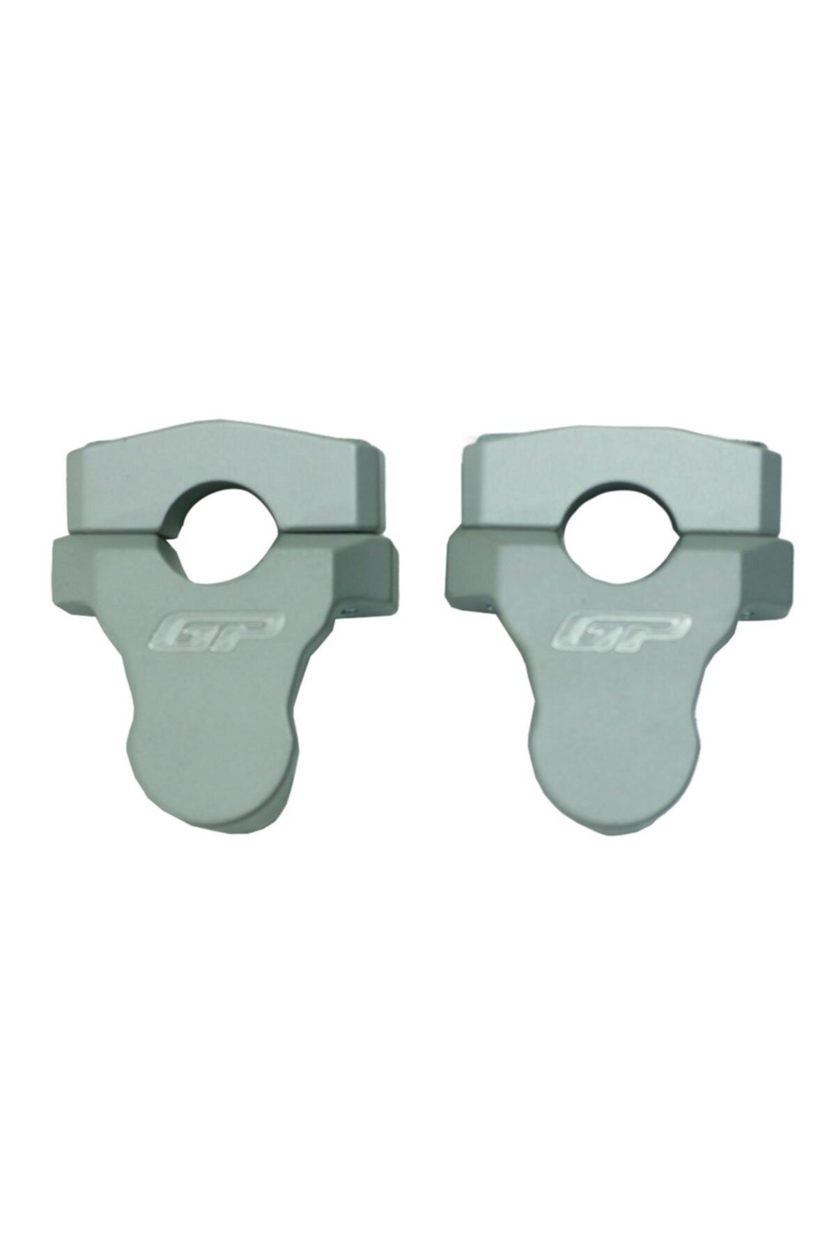 GP KOMPOZİT Bajaj Dominar 400 2017-2020 Uyumlu Gidon Yükseltme 22mm Gri 3.5 Cm