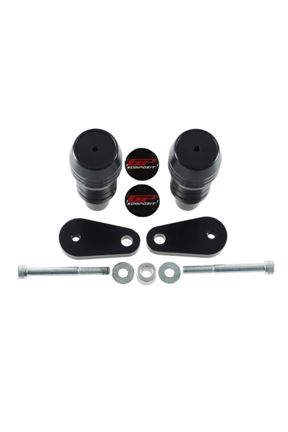 GP KOMPOZİT Honda Cbr 600 Rr 2007-2012 Uyumlu Motor Koruma Takozu Siyah