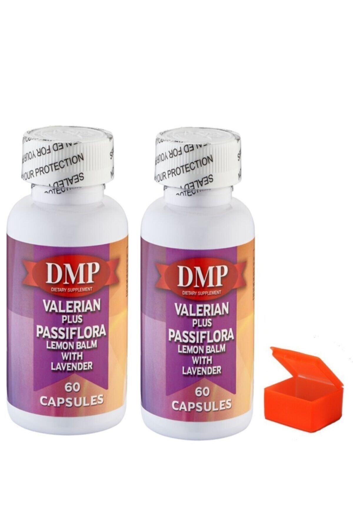 DMP Valerian (kedi Otu) Passiflora,lemon Balm (melisa) Lavender (lavanta) 120 Kapsül + Hap Kutusu