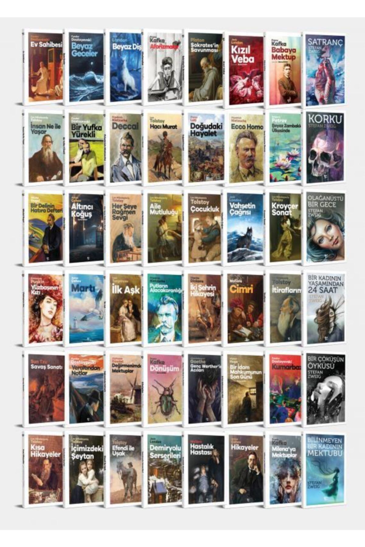 Halk Kitabevi Büyük Dünya Klasikler Kütüphanesi - 48 Kitap