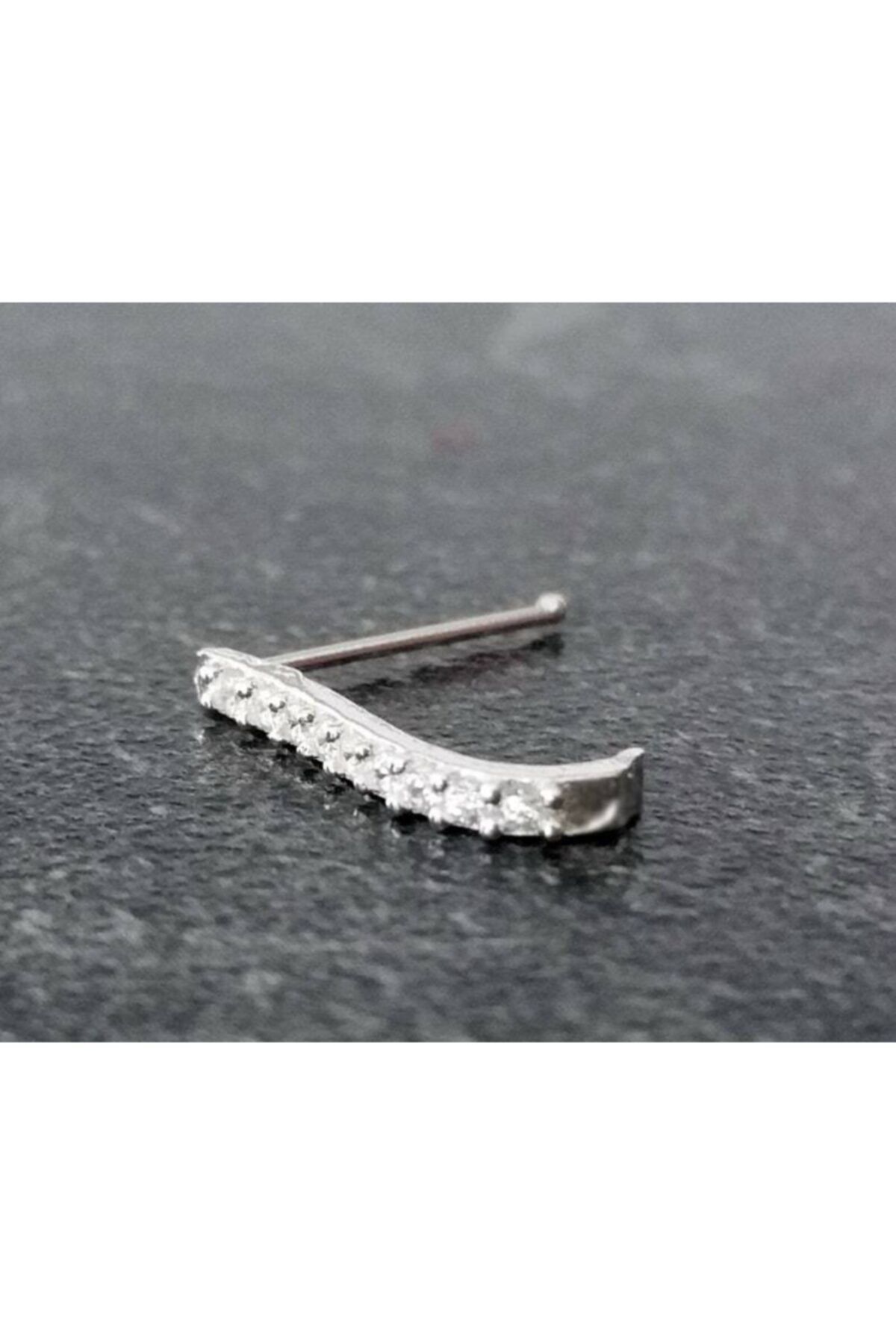Si&Si Accessories 925 Ayar Gümüş Tek Sıra Zirkon Taşlı Hızma