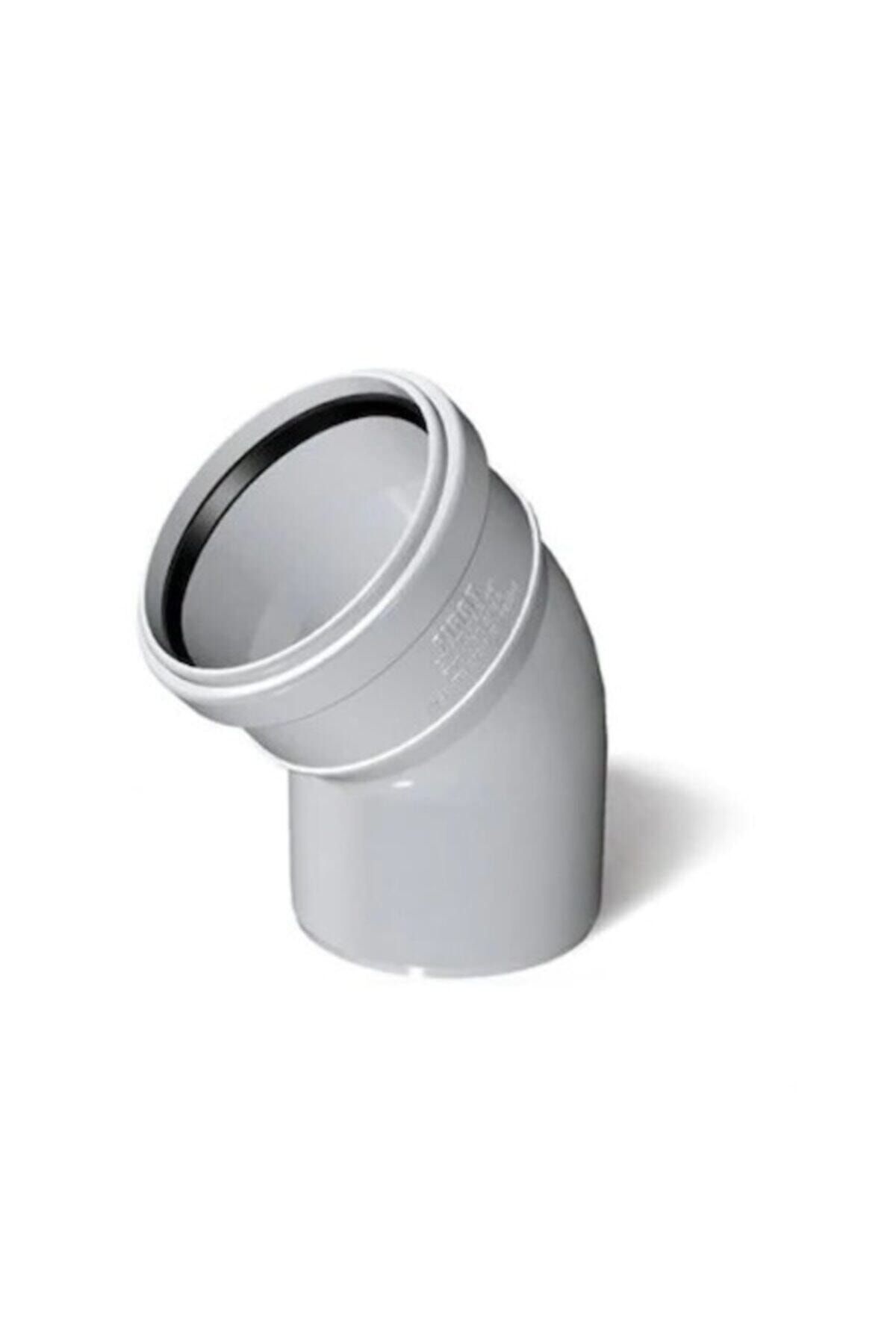 BERKEPLASTİK 110/45 Pvc Açık Dirsek