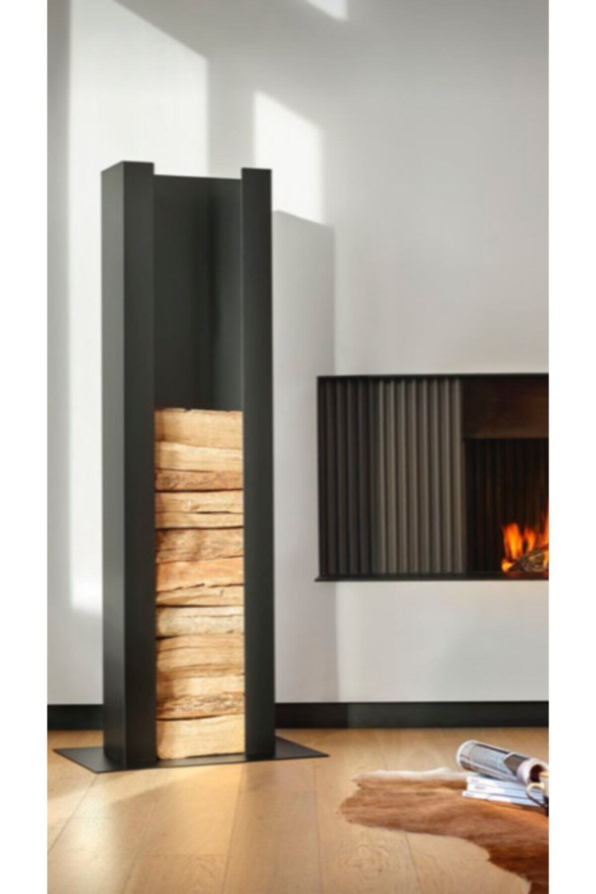 barbeque and fire Dizayn Şömine Odunluk