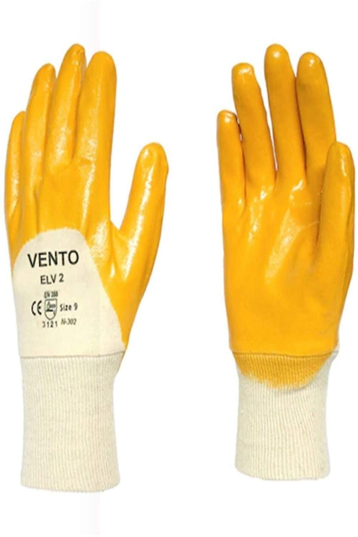 VENTO Elv-2 Nitril Eldiven [ 10 Numara 12 Çift - Fiyatıdır.]