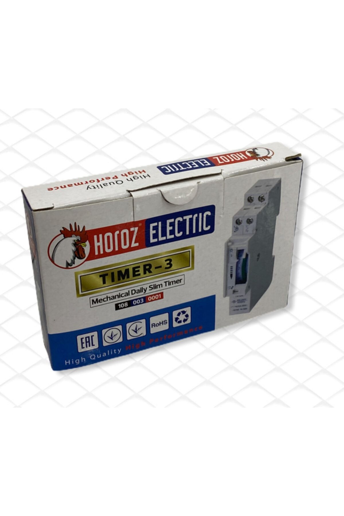 Horoz Elektrik Horoz Timer-3 Sigorta Tipi Mekanik Günlük Zamanlayıcı
