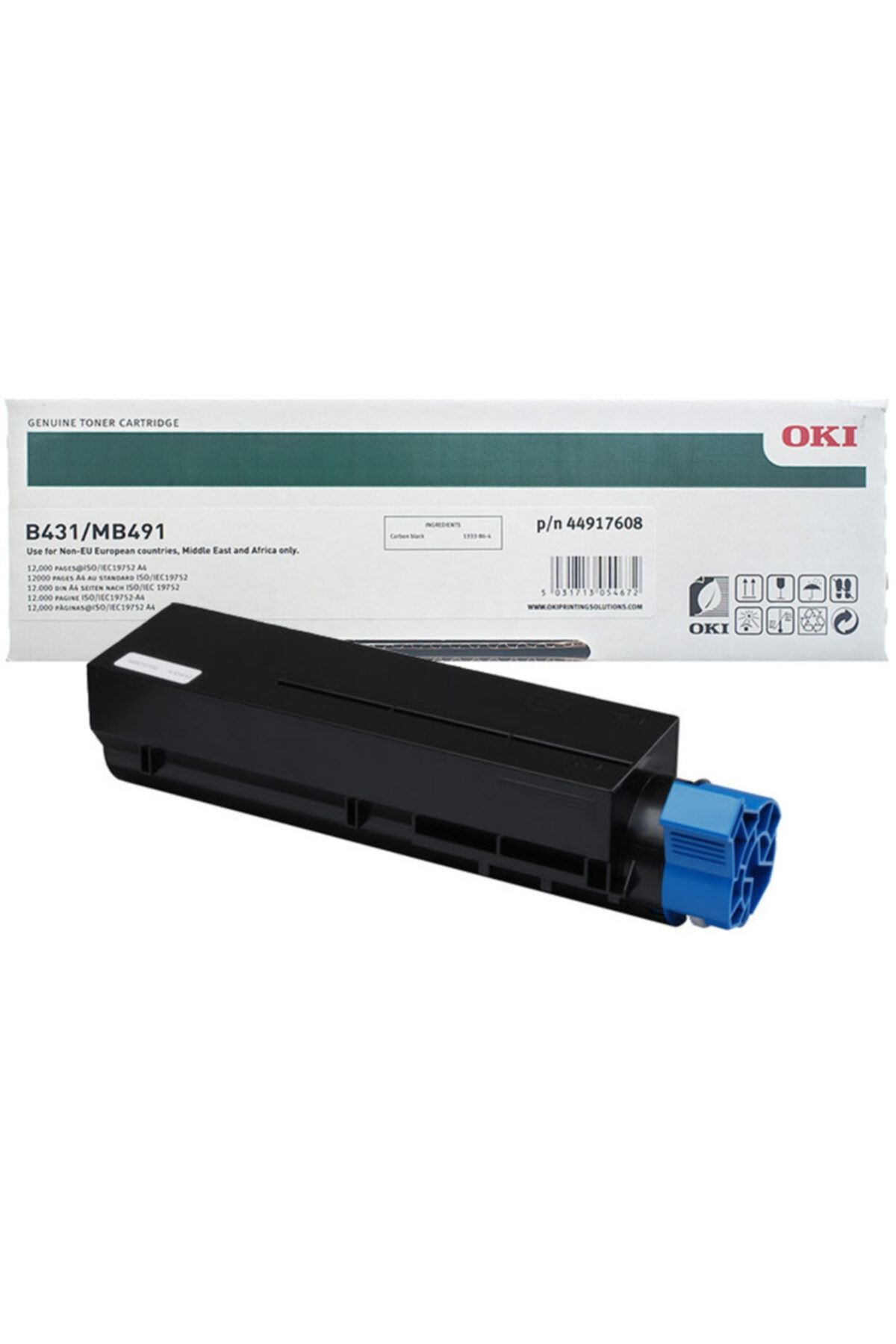 OKI B431 (44917608) Siyah Orjinal Toner