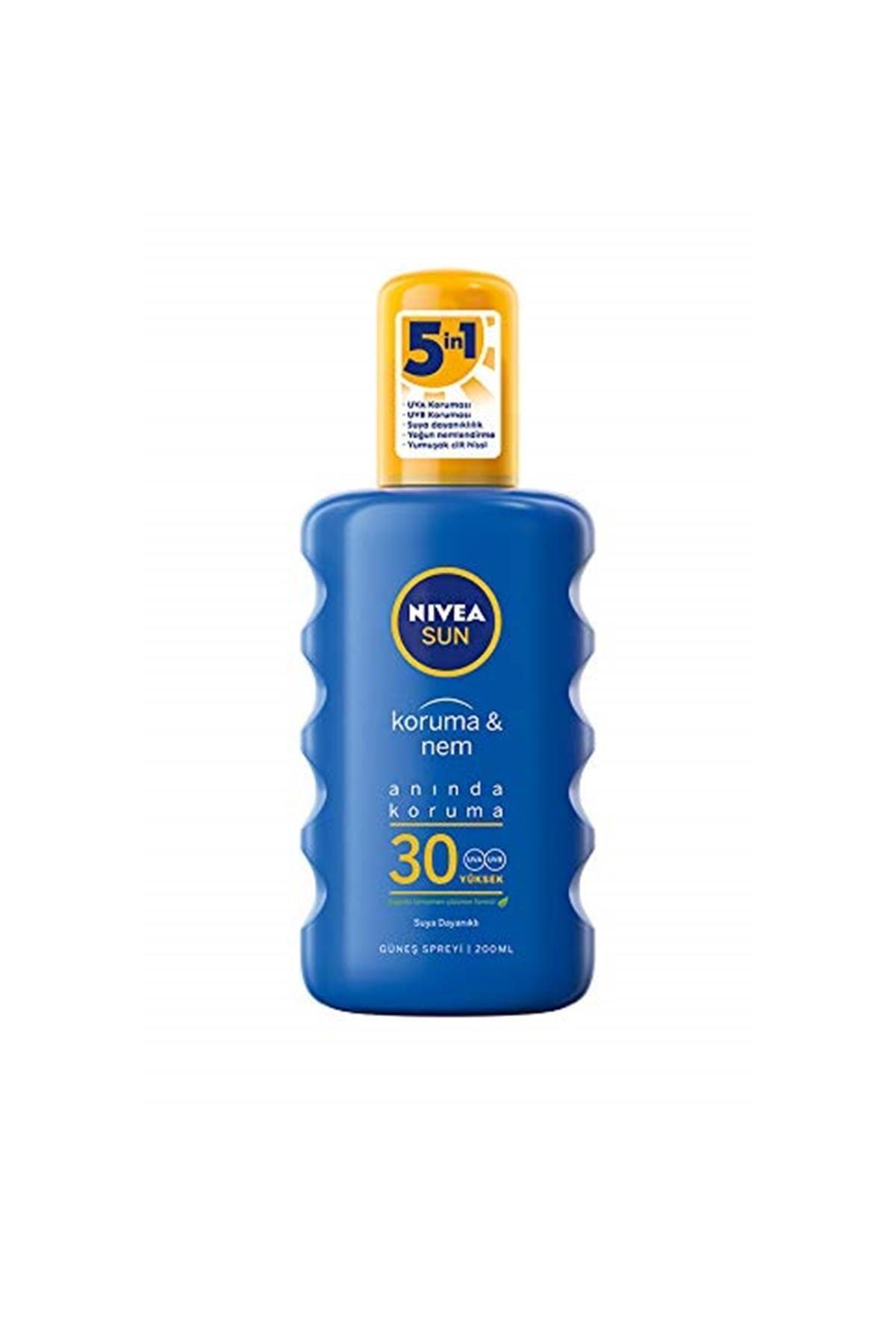 Nivea Sun Koruma & Nem Nemlendirici Güneş Spreyi Gkf 30 200 Ml