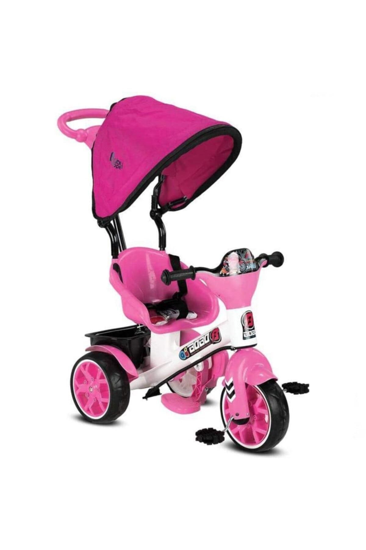 BabyHope Bobo Speed Tenteli Bisiklet Pembe i