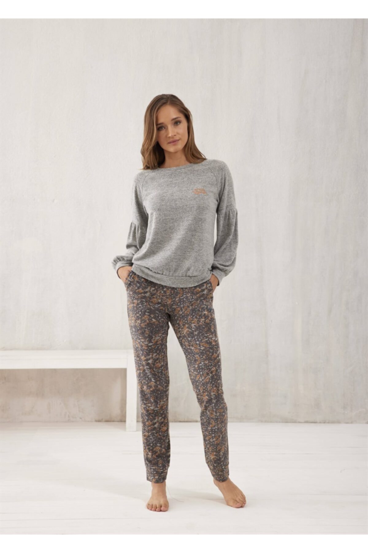 Relax Mode Kadın Termalı Pijama Takımı - 10558