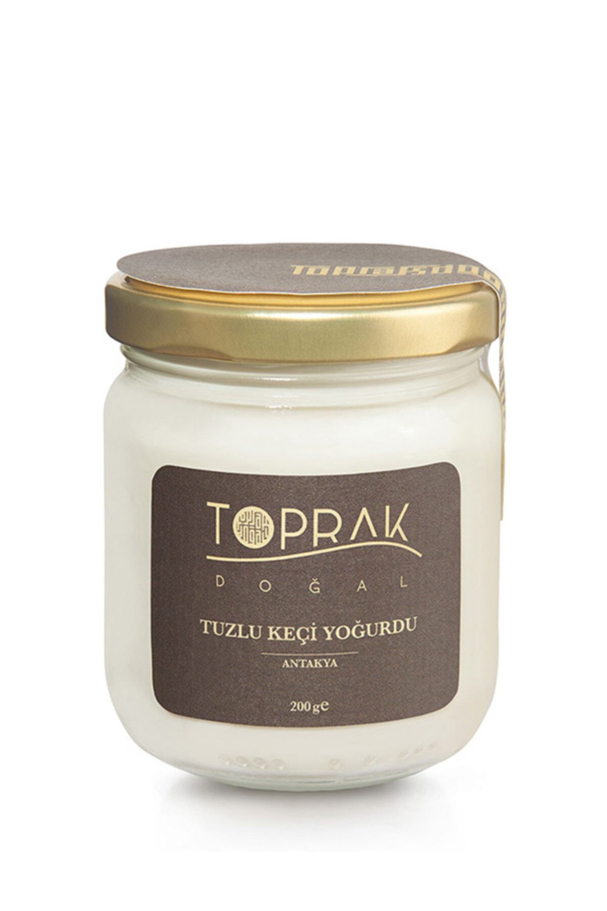Toprak Doğal Tuzlu Keçi Yoğurdu 200 G Antakya