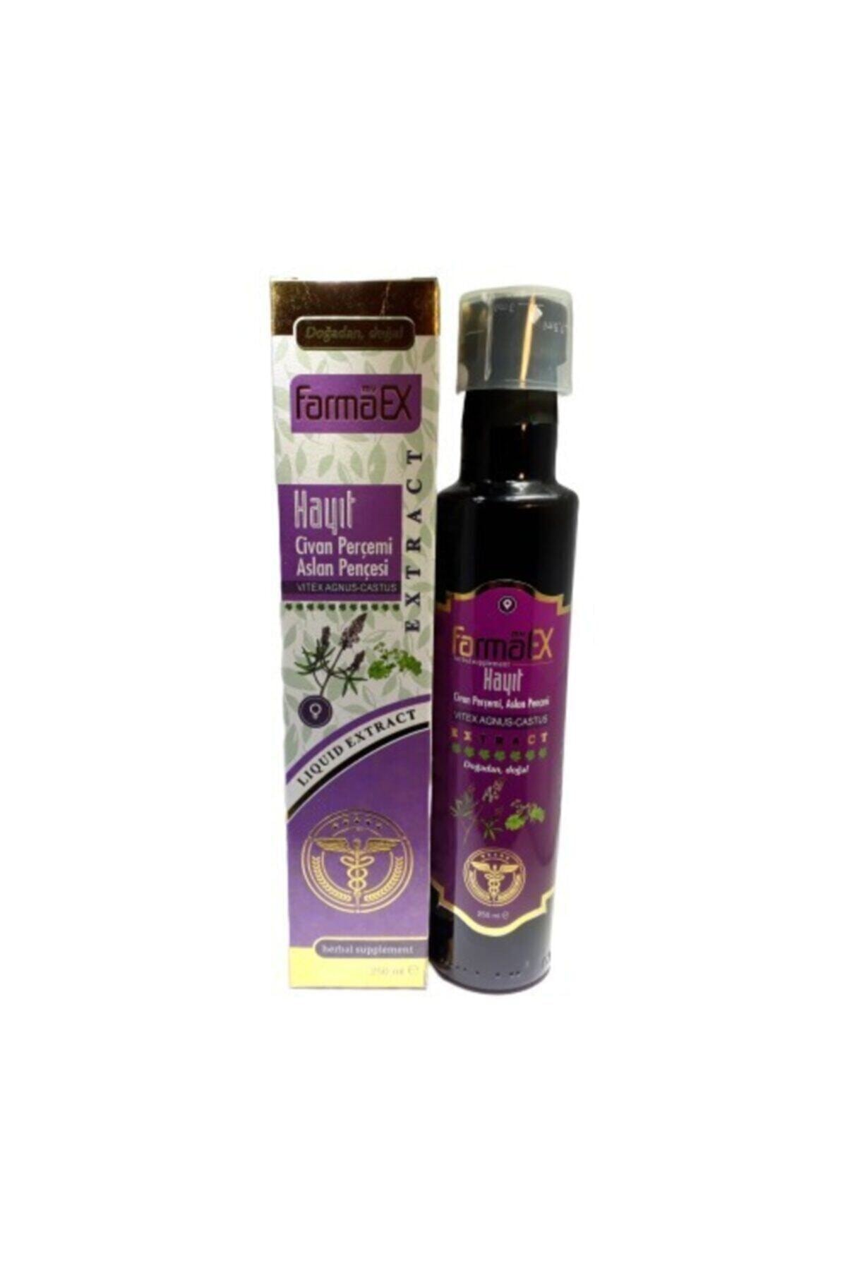 myfarmaex Hayıt Civan Perçemi Aslan Pençesi Sıvı Ekstract 250 ml