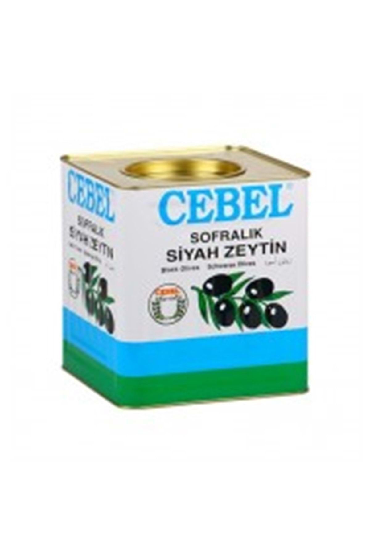 Cebel Siyah Zeytin 10 Kg.tnk.(xs Boy 321-350)