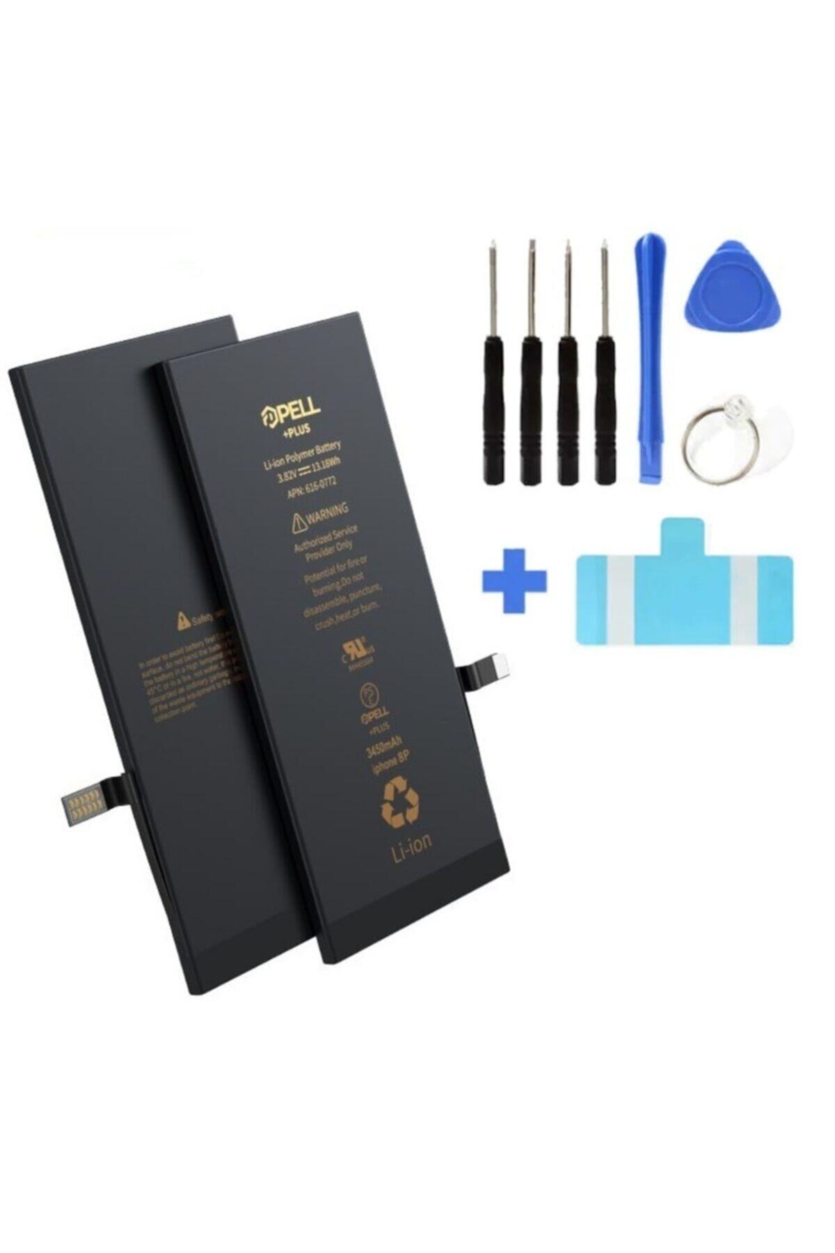 Bestshop Iphone 8 Plus Uyumlu Batarya Yüksek Amperli Güçlendirilmiş Batarya 3450mah