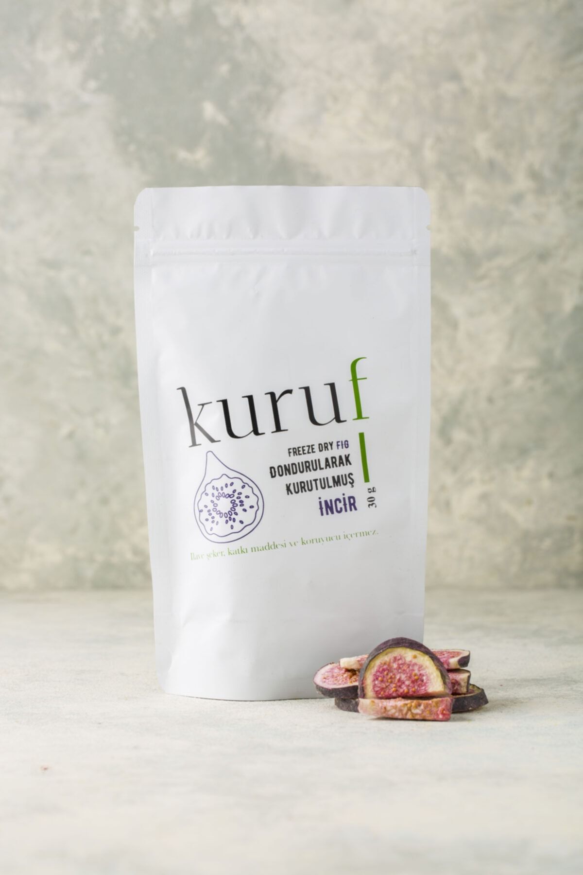 KURUF Dondurularak Kurutulmuş Incir 30g