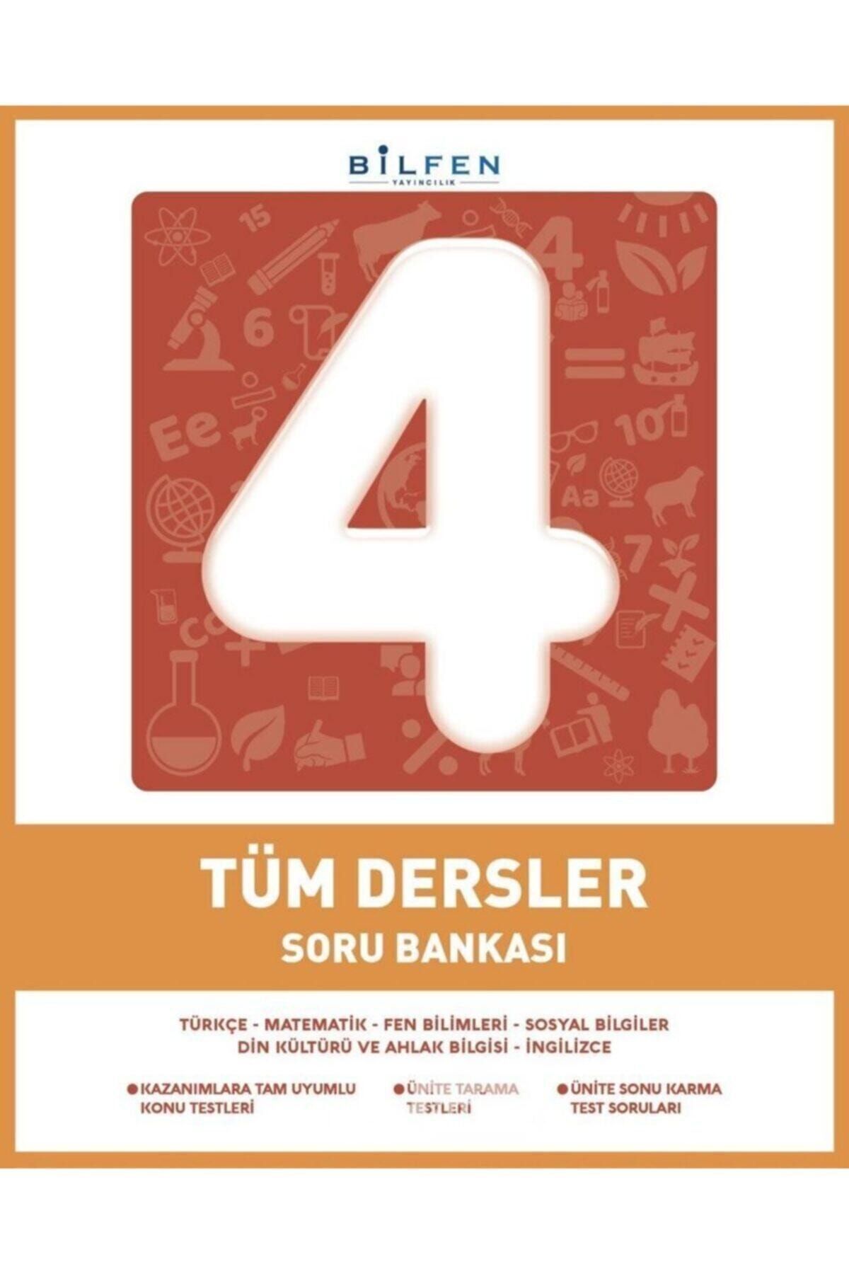Bilfen Yayıncılık Bilfen Yayınları 4. Sınıf Tüm Dersler Soru Bankası 2021