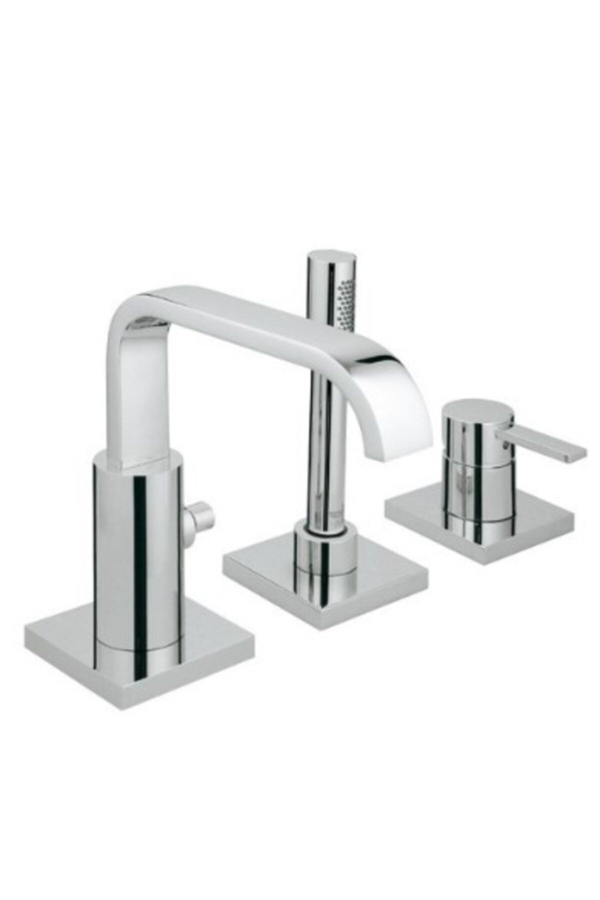 Grohe Allure 3 Delikli Tek Kumandalı Küvet Bataryası - 19316000