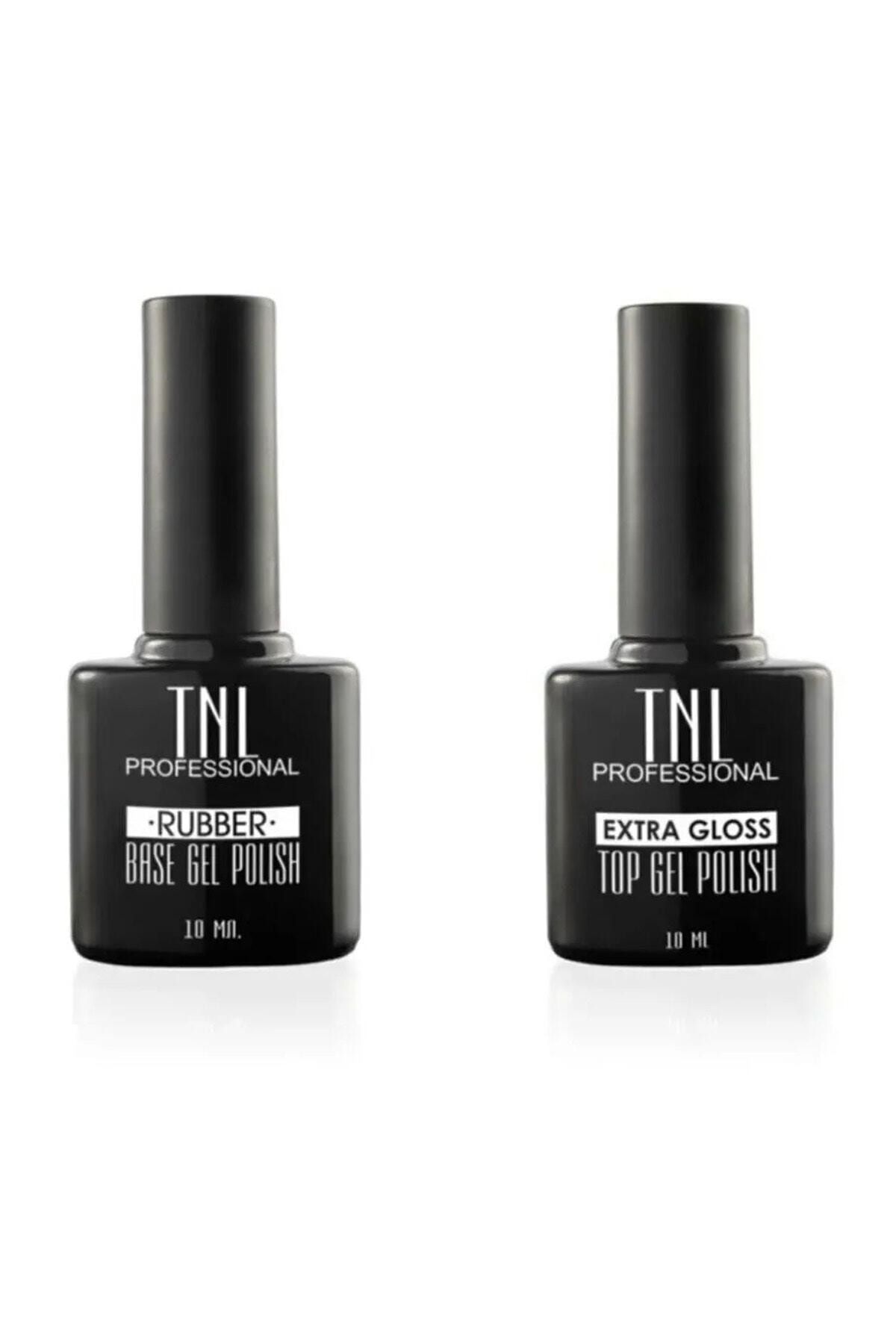 TNL Kalıcı Oje Rubber Base Coat 10 ml + Ekstra Parlak Extra Gloss Top Coat 10 ml 2'li Set 4991385152