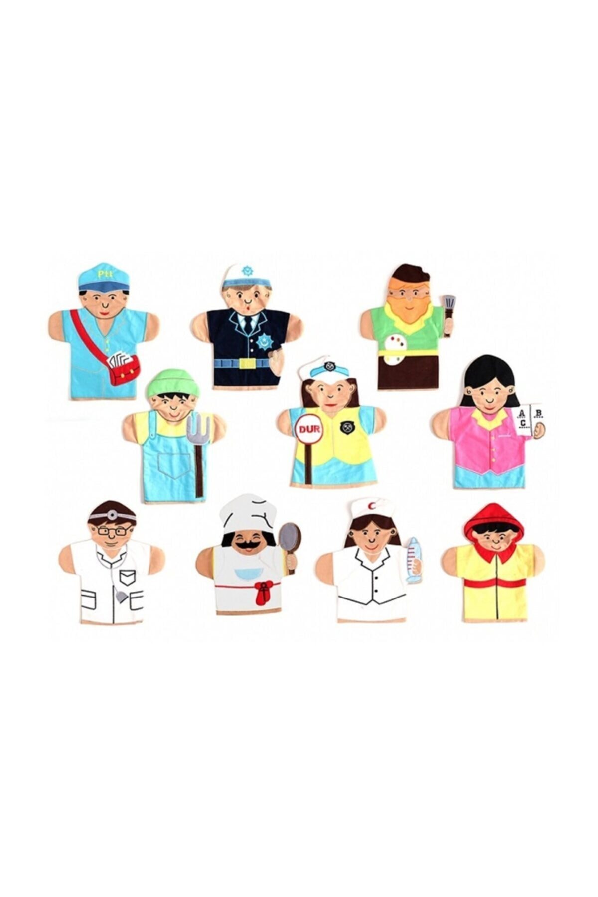 HappyMarriage And-5003 Anadolu, Meslekler Kukla Seti 10'lu