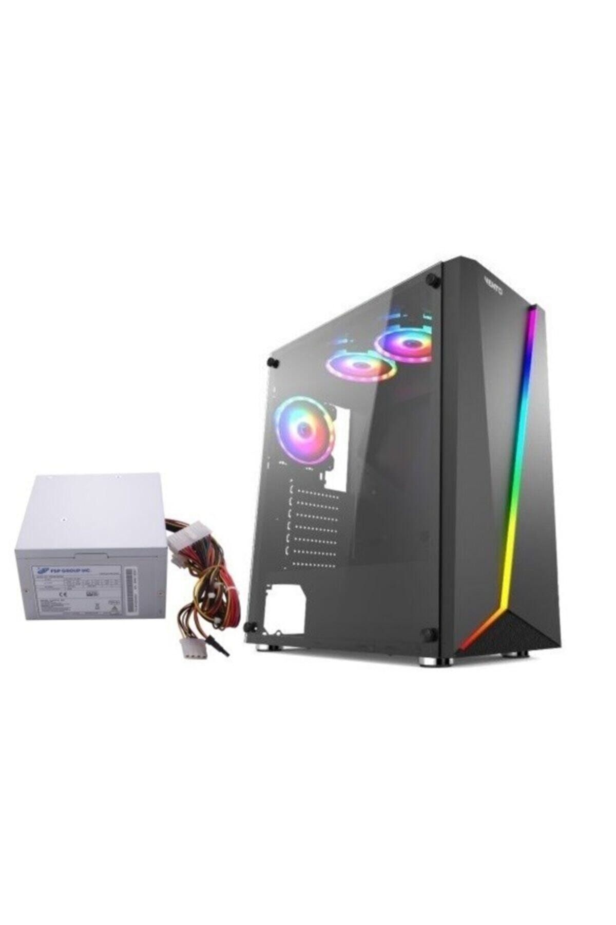 VENTO Vg09a Gaming Midi Tower (500w 80+bronze) Vg09a 500w