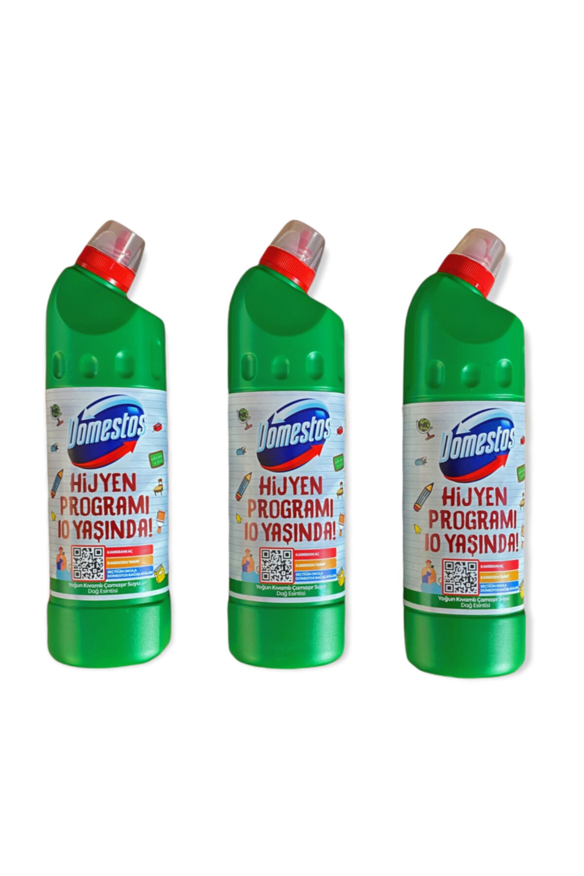 Domestos Çamaşır Suyu 3 Adet