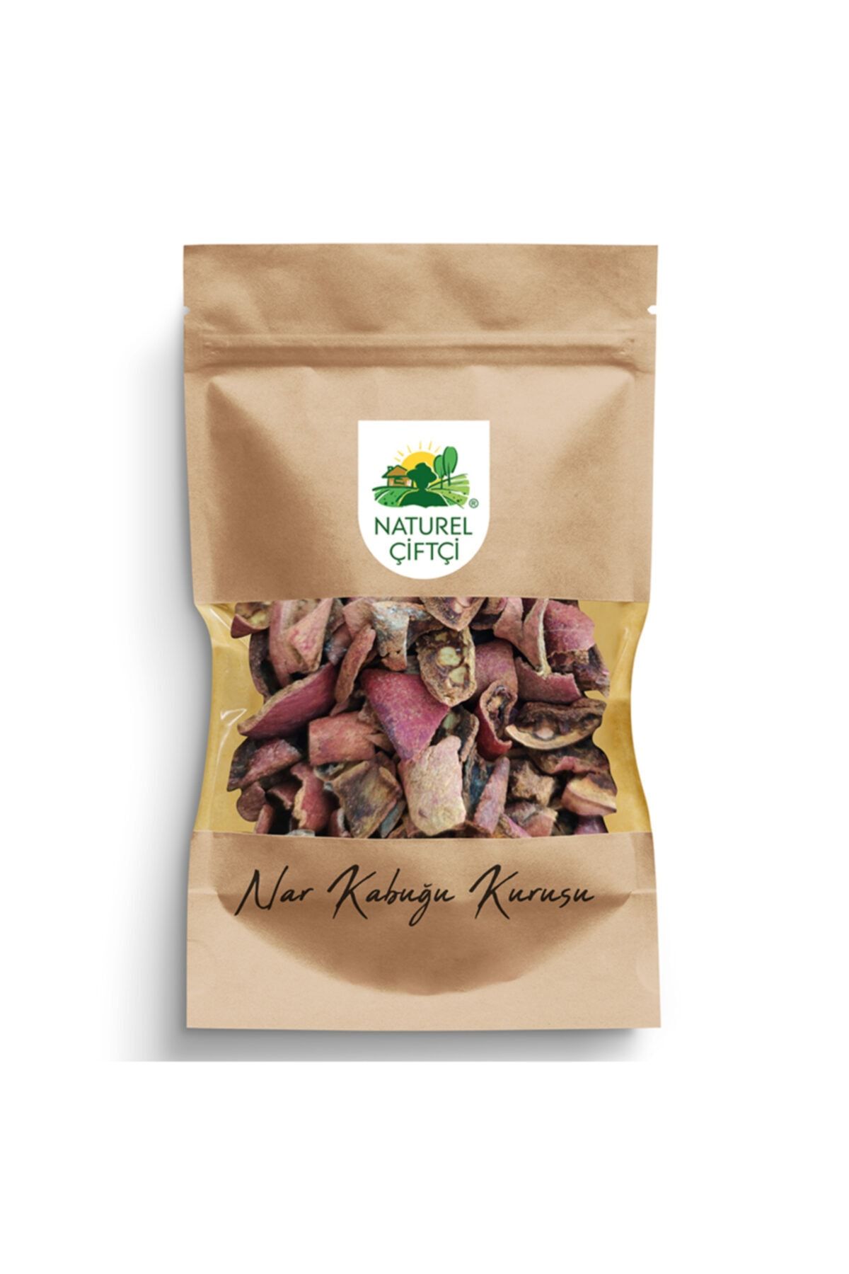 Naturel Çiftçi Ntkrt22 Organik Kurutulmuş Nar Kabuğu 250gr