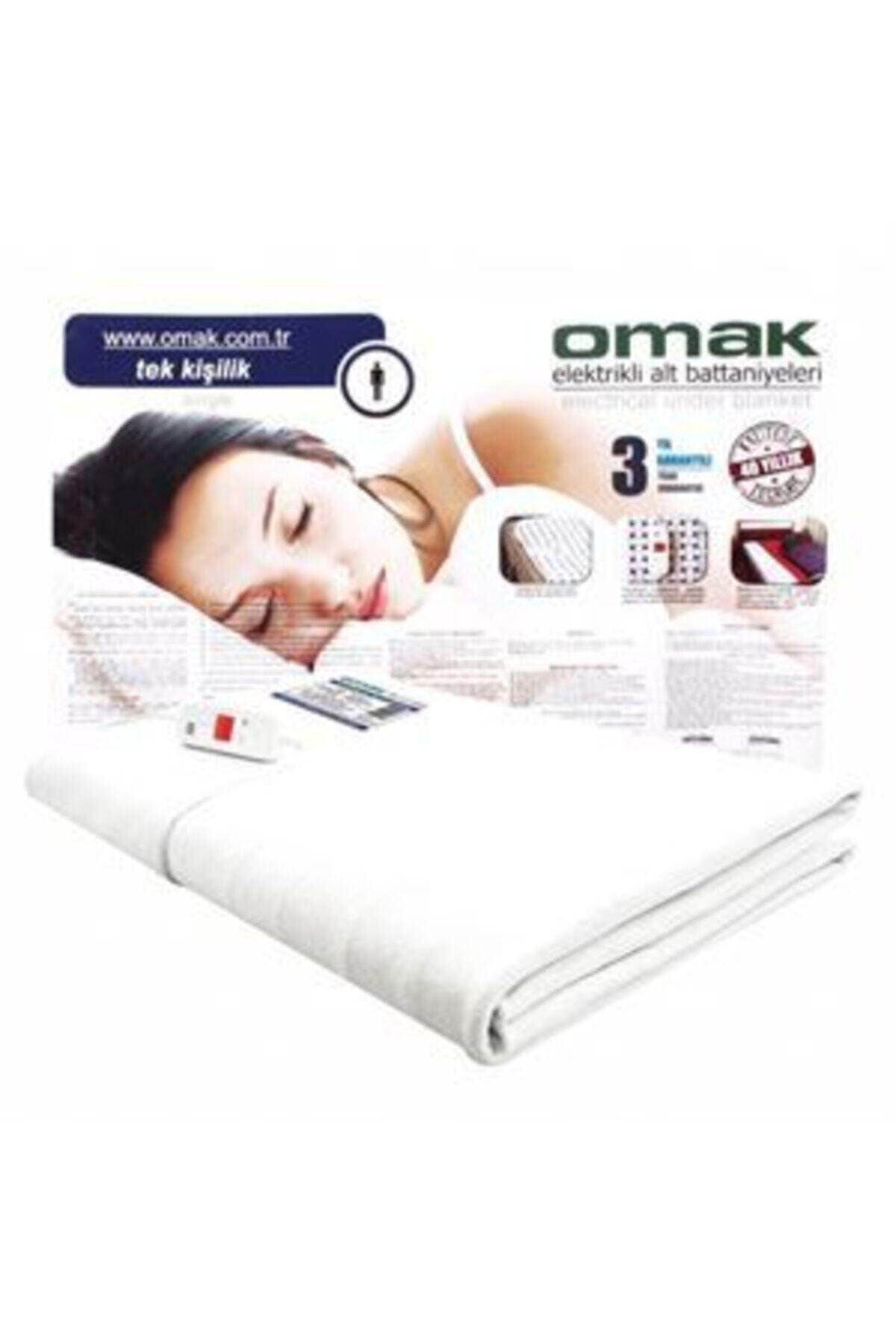 Mallicity Omak Tek Kişilik Elektrikli Battaniye Elektirikli Alt Battaniyesi 90x145cm Om13090