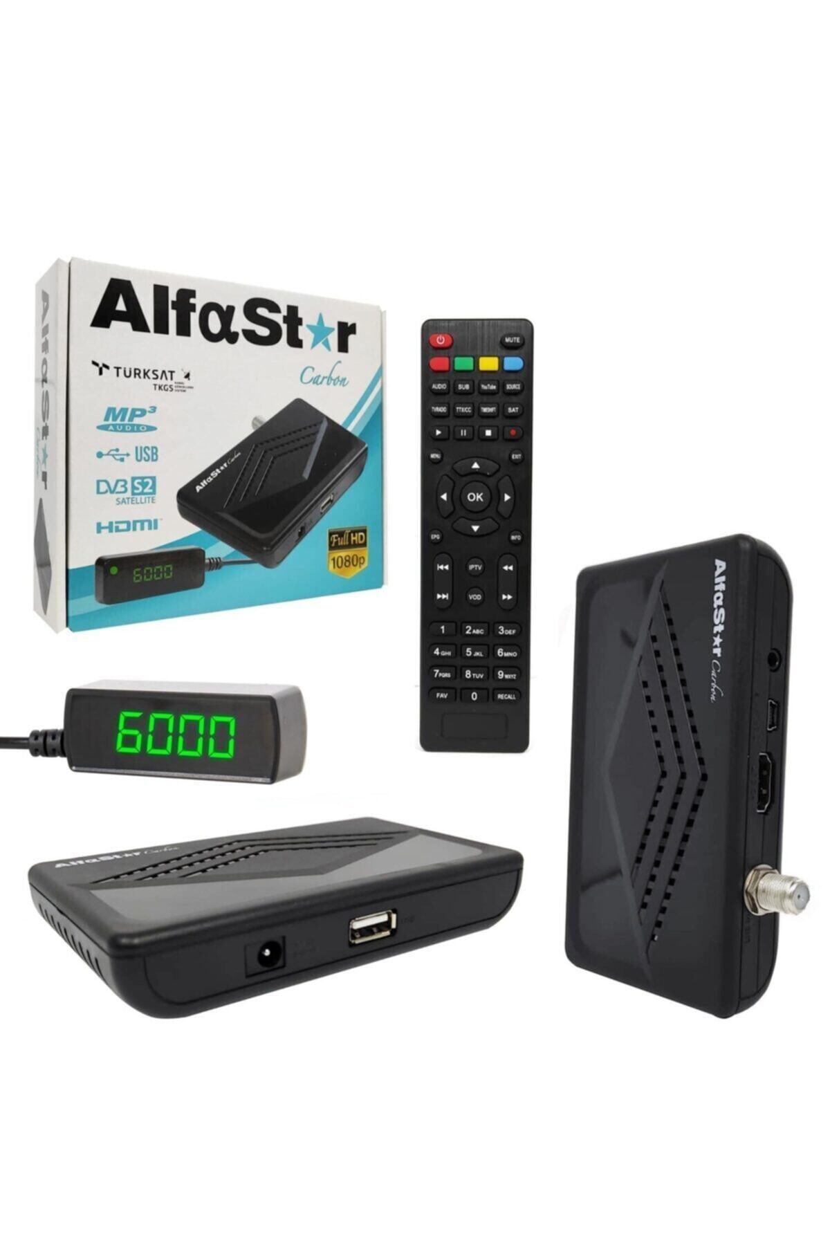 Polsat Mini Full Hd Uydu Alıcısı Alfastar Carbon