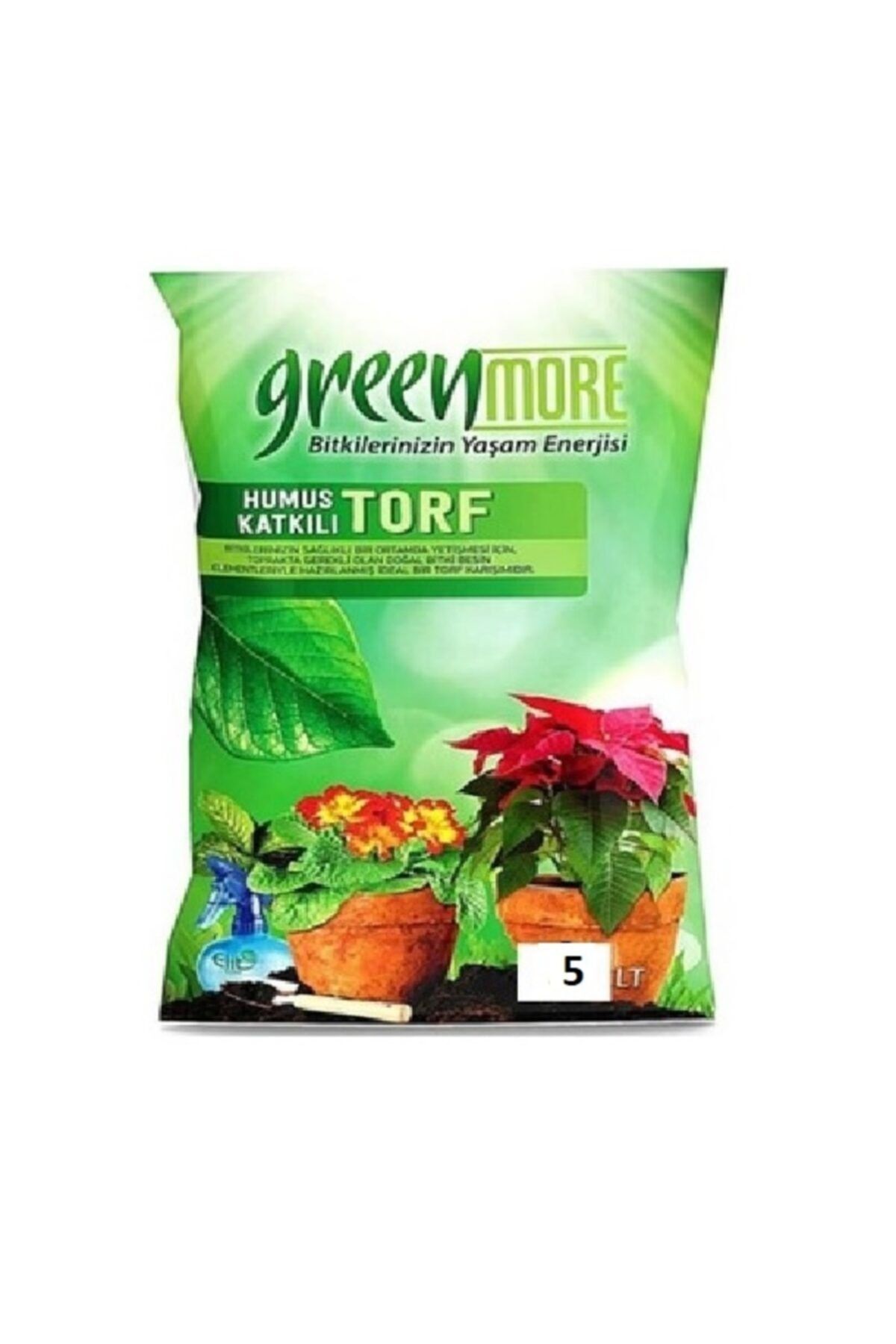 Greenmore Humus Katkılı Çiçek Toprağı 3 Adet 5 lt