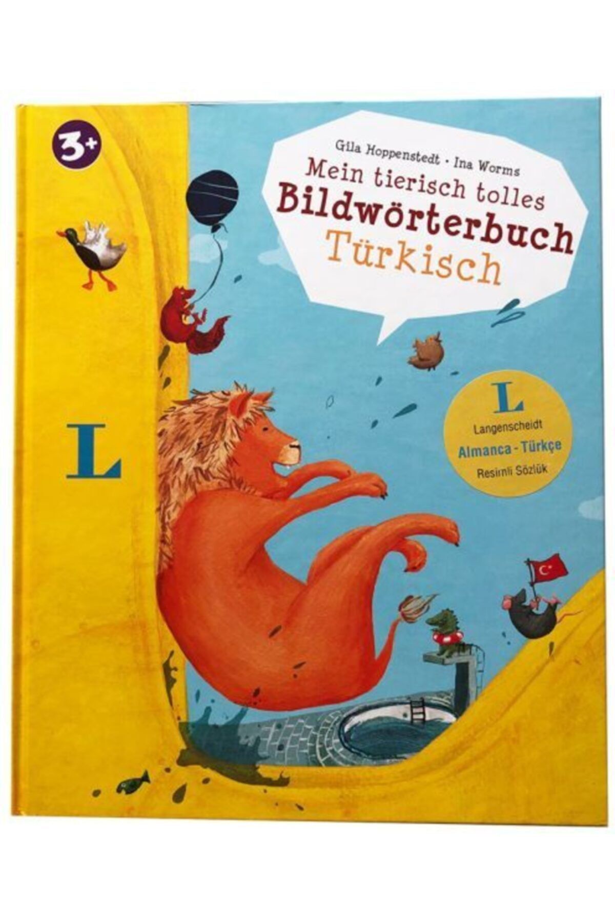 Altın Kitaplar Yayınevi Mein Tierisch Tolles Bildwörterbuch Türkisch (almanca Türkçe Resimli Sözlük)