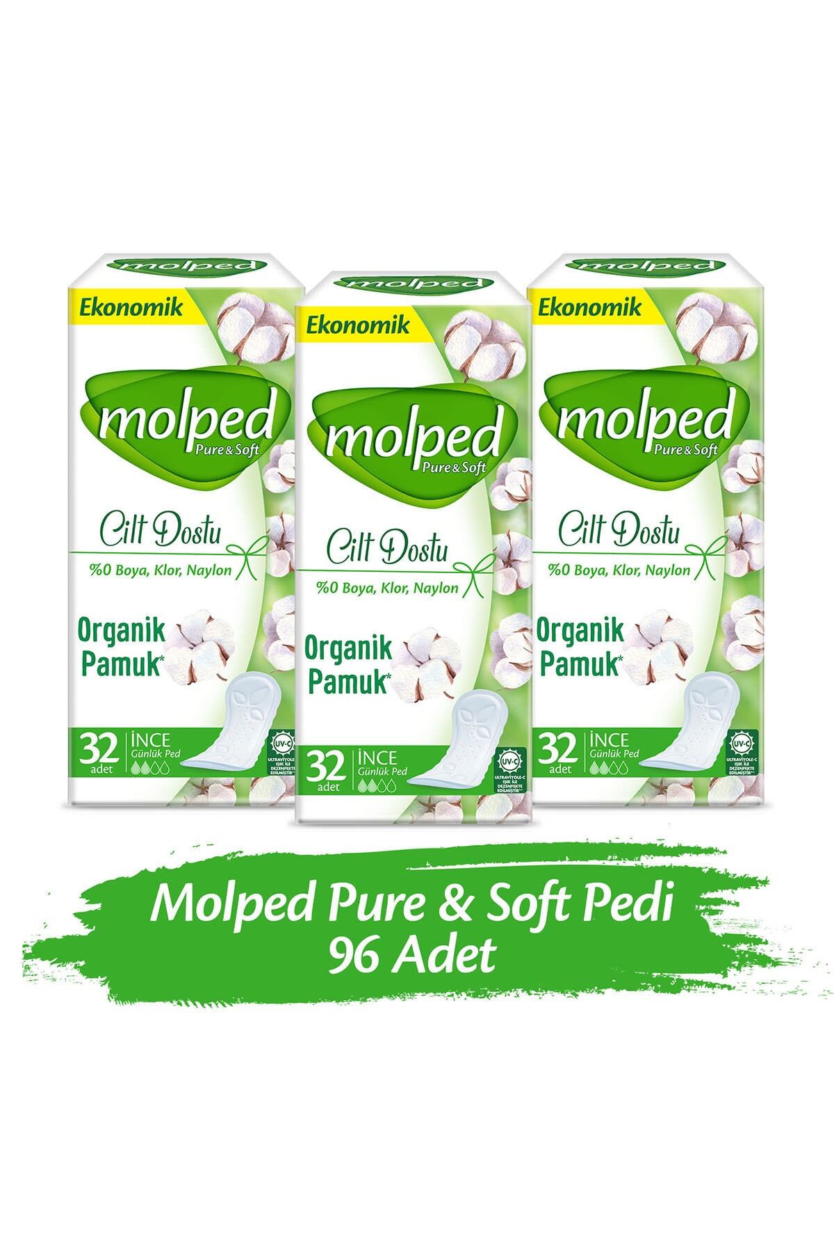 Molped Pure&soft Günlük Pedi 96 Adet
