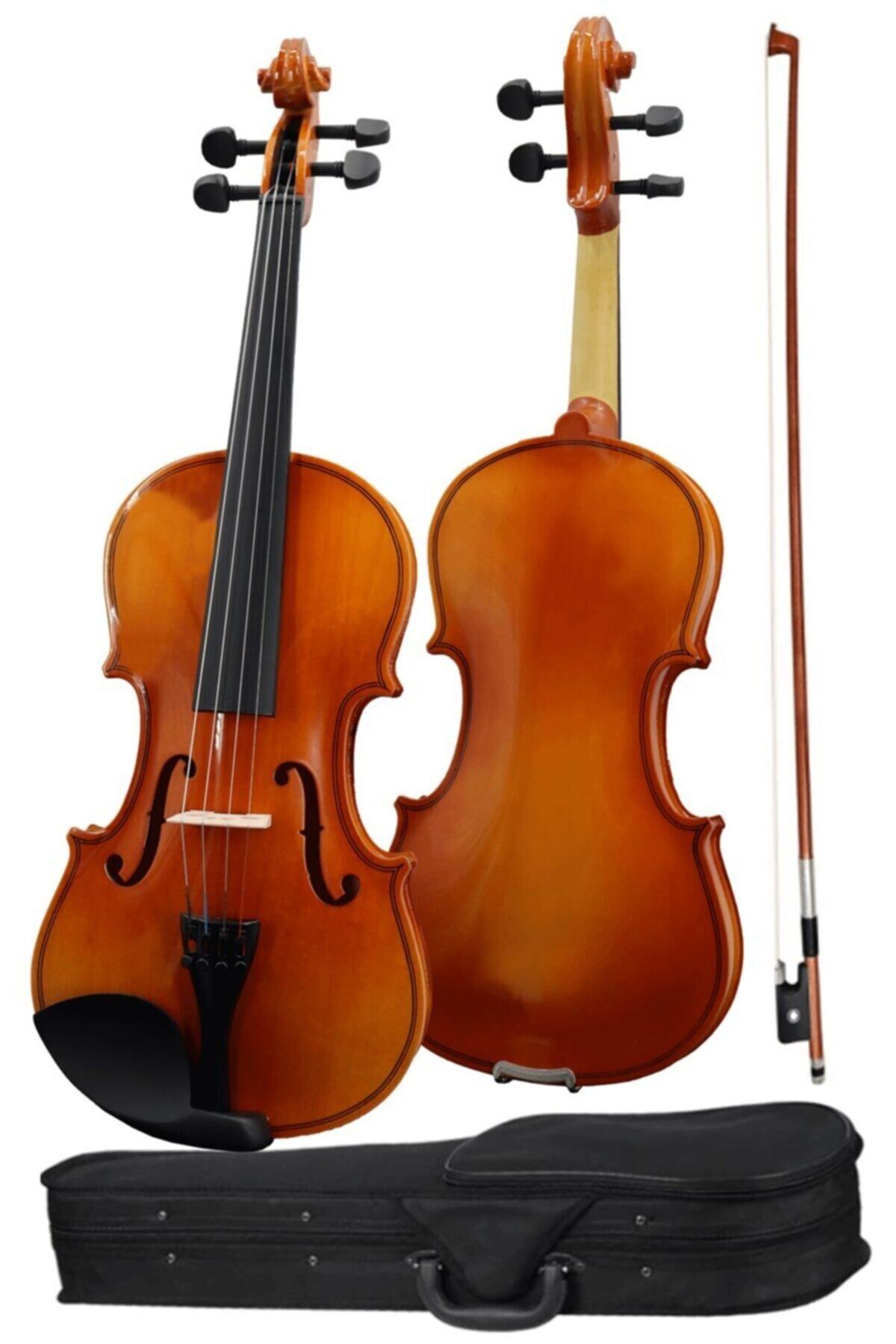 Midex Cvl744-3/4 Profesyonel 3/4 Çocuk Kemanı Seti 10-13 Yaş -Çanta Yay Reçine
