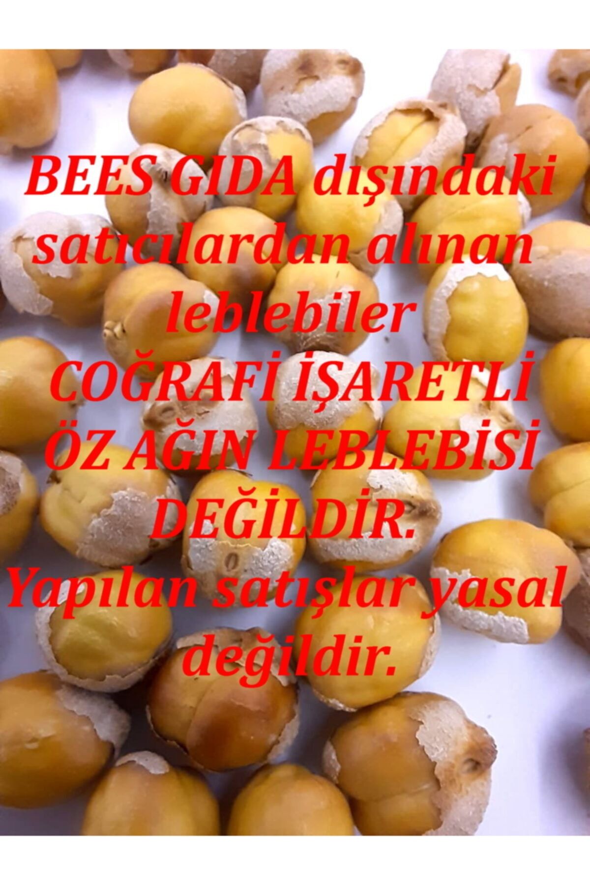 ÖZ AĞIN LEBLEBİSİ Bees Gıda, , Coğrafi Işaretli, Eşsiz Lezzet, Kumda Kavrulmuş, Yöresel 1 Kg, Elazığ
