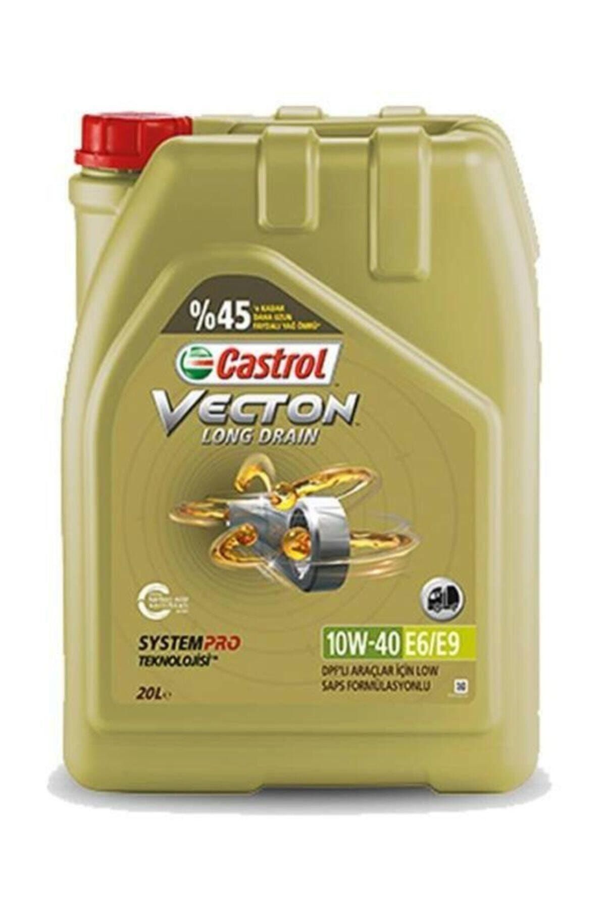 CASTROL Vecton 10w40 Motor Yağı 20 Lt Orjinal Faturalı