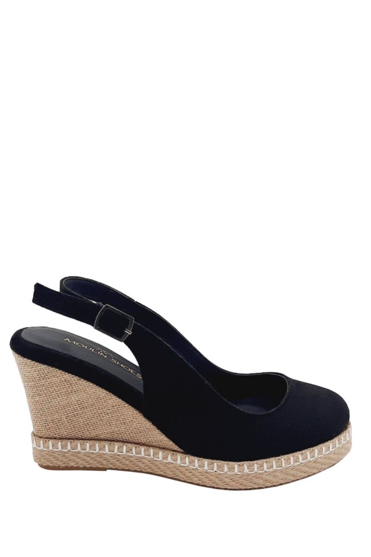 Moulin Shoes 003 210013 Siyah Süet