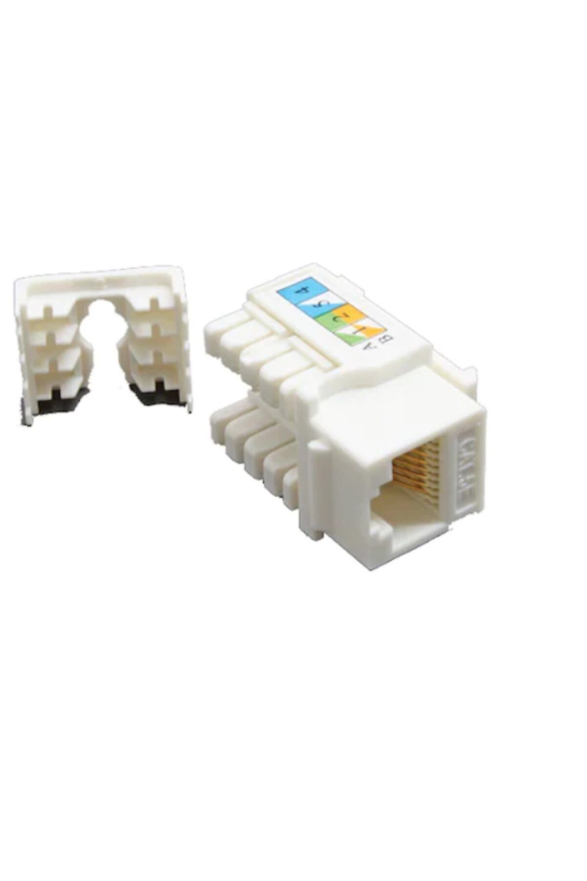 piramittech Sıva Altı Rj 45 ( Data Cat 5 E ) Konnektör Keystone Jack Şase 8p8c