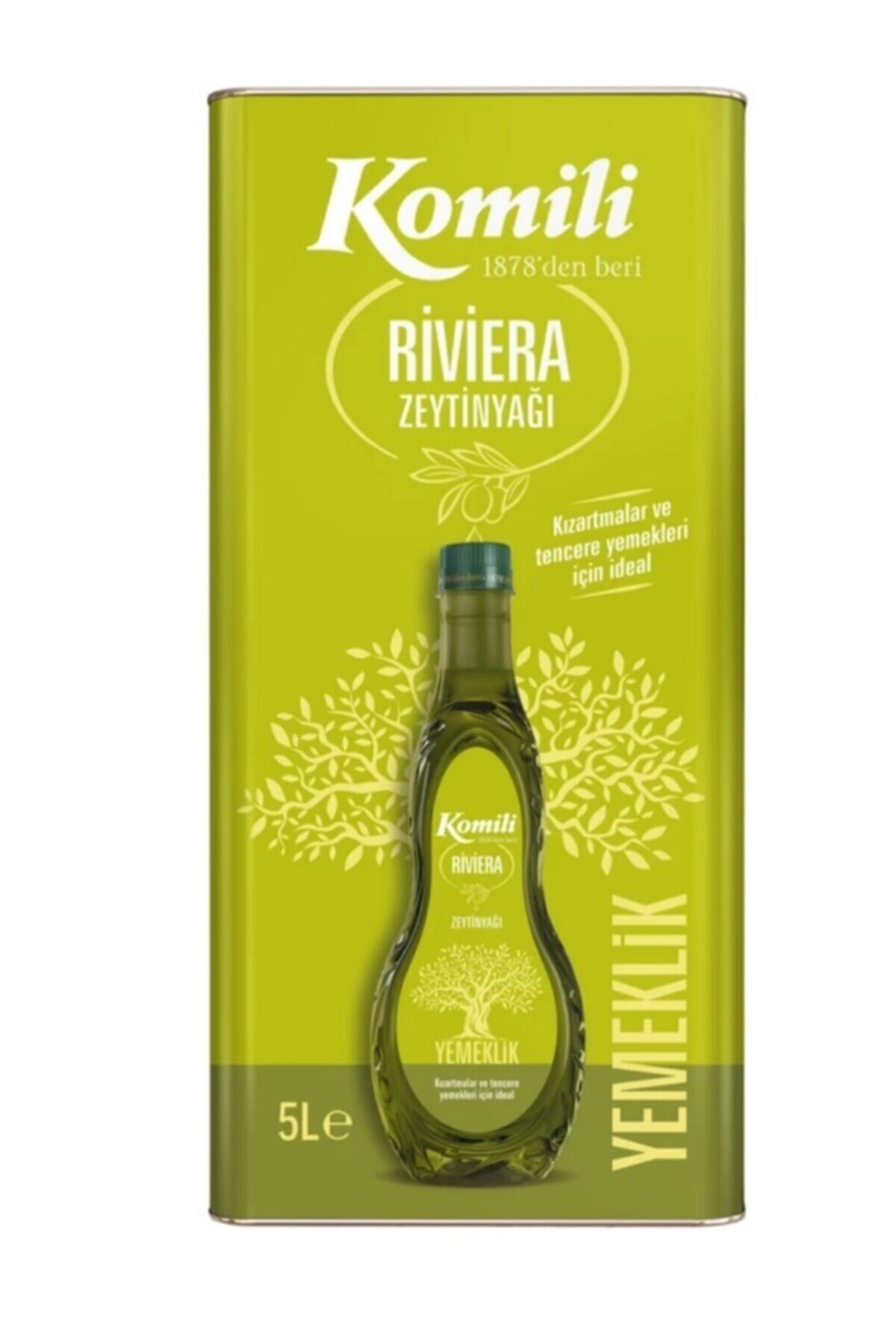 Komili Riviera Zeytinyağı 1 Teneke Özel Seri Can Arı Organic