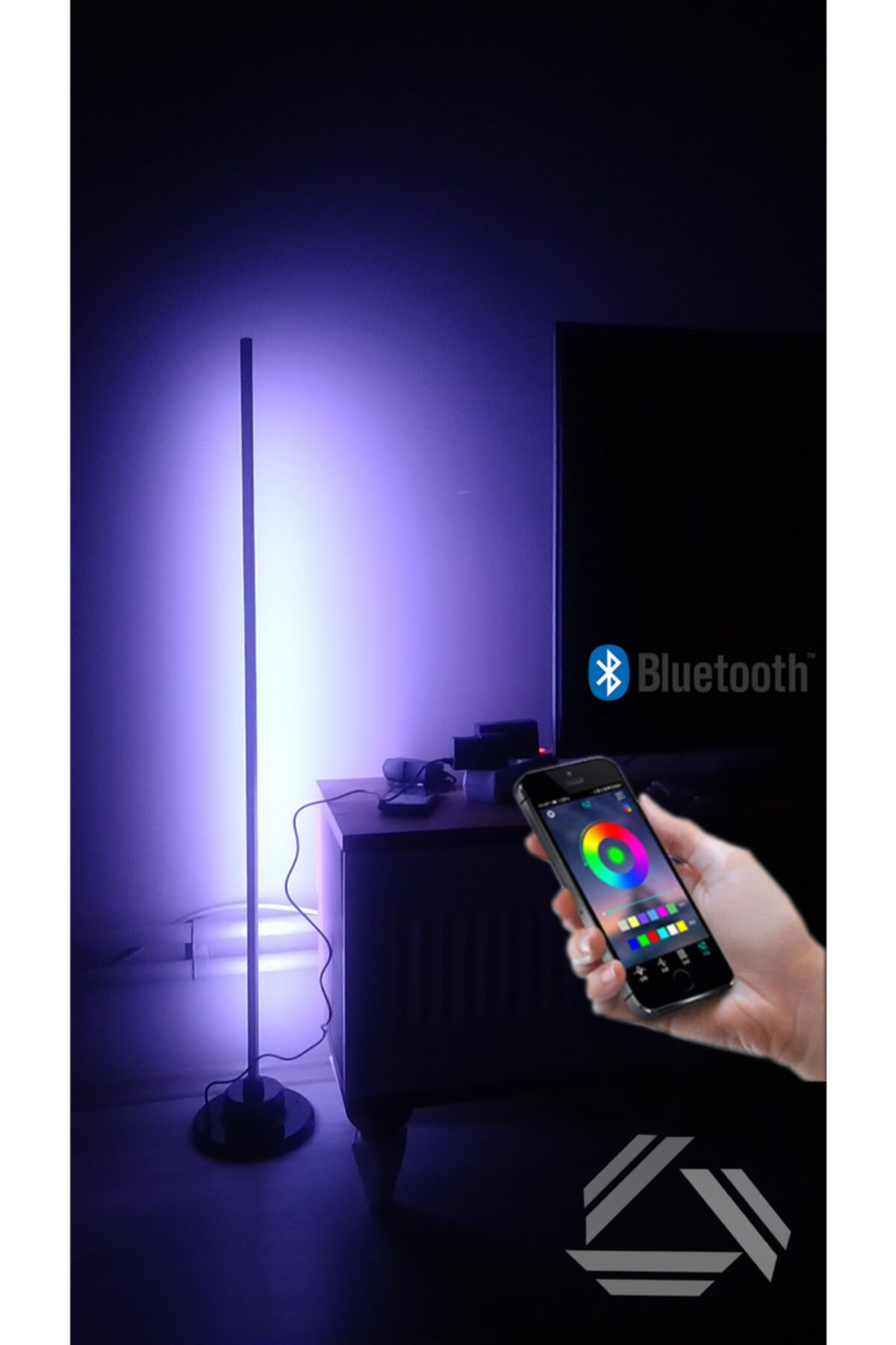 LED LAMP Rgb Led Lambader (sese Duyarlı&bluetooth Özellikli)