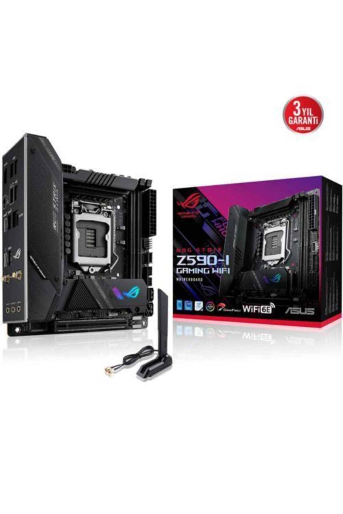 ASUS Rog Strıx Z590-ı Gamıng Wıfı S+v+gl 1200p