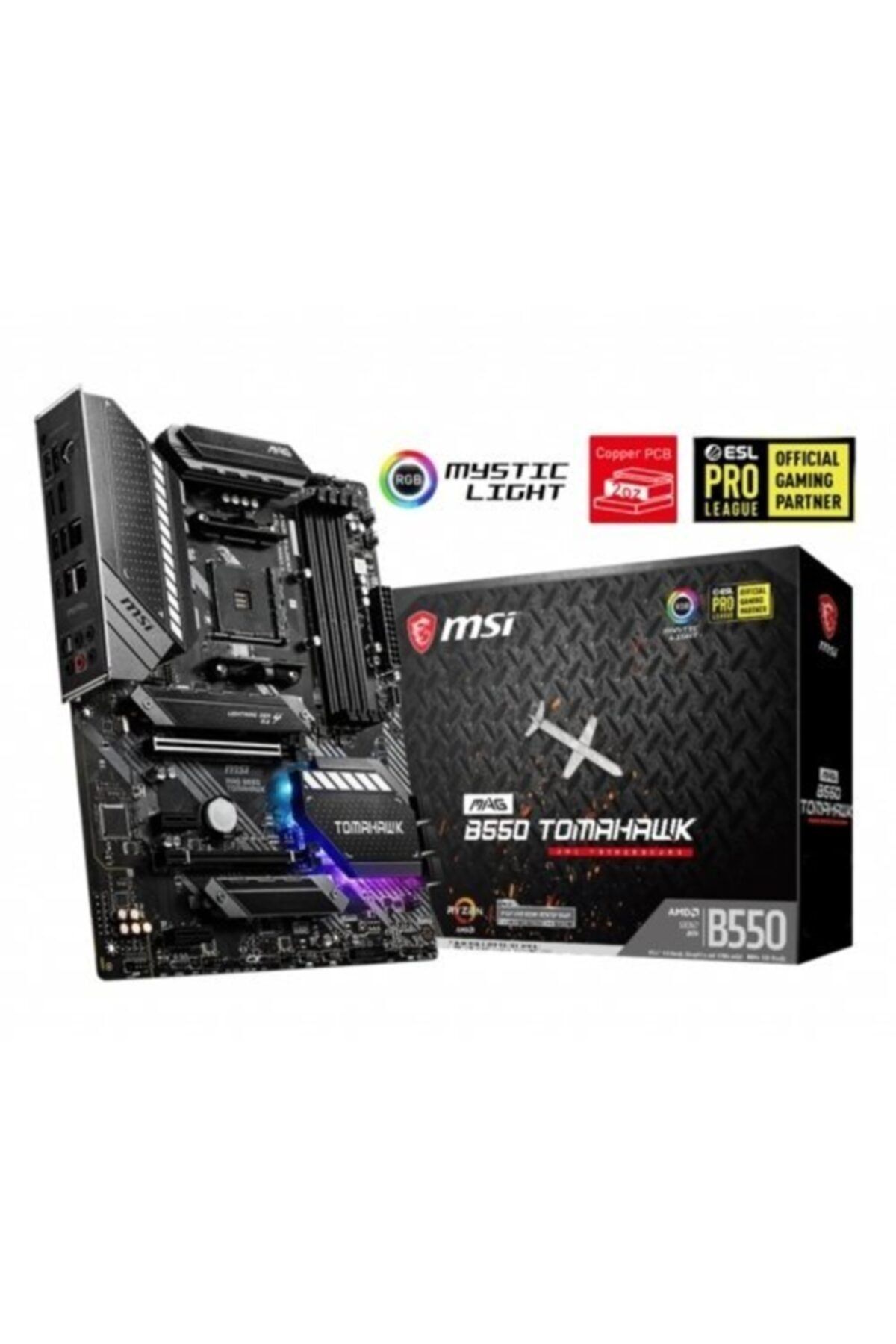 MSI Mag B550 Tomahawk Ddr4 S+v+gl Am4 (atx)