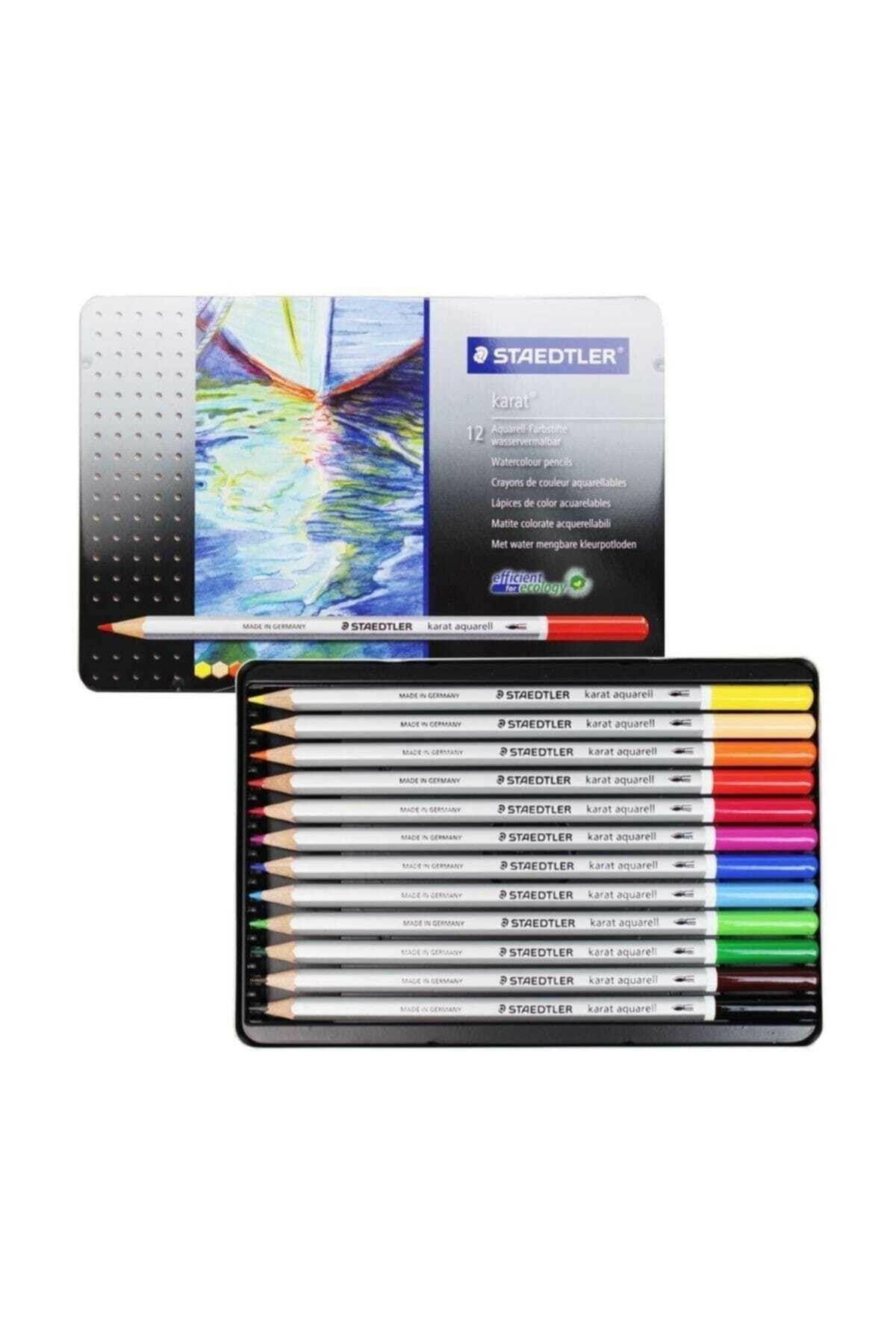 Staedtler Karat Aquarell Kuru Boya 12'li P: 45140