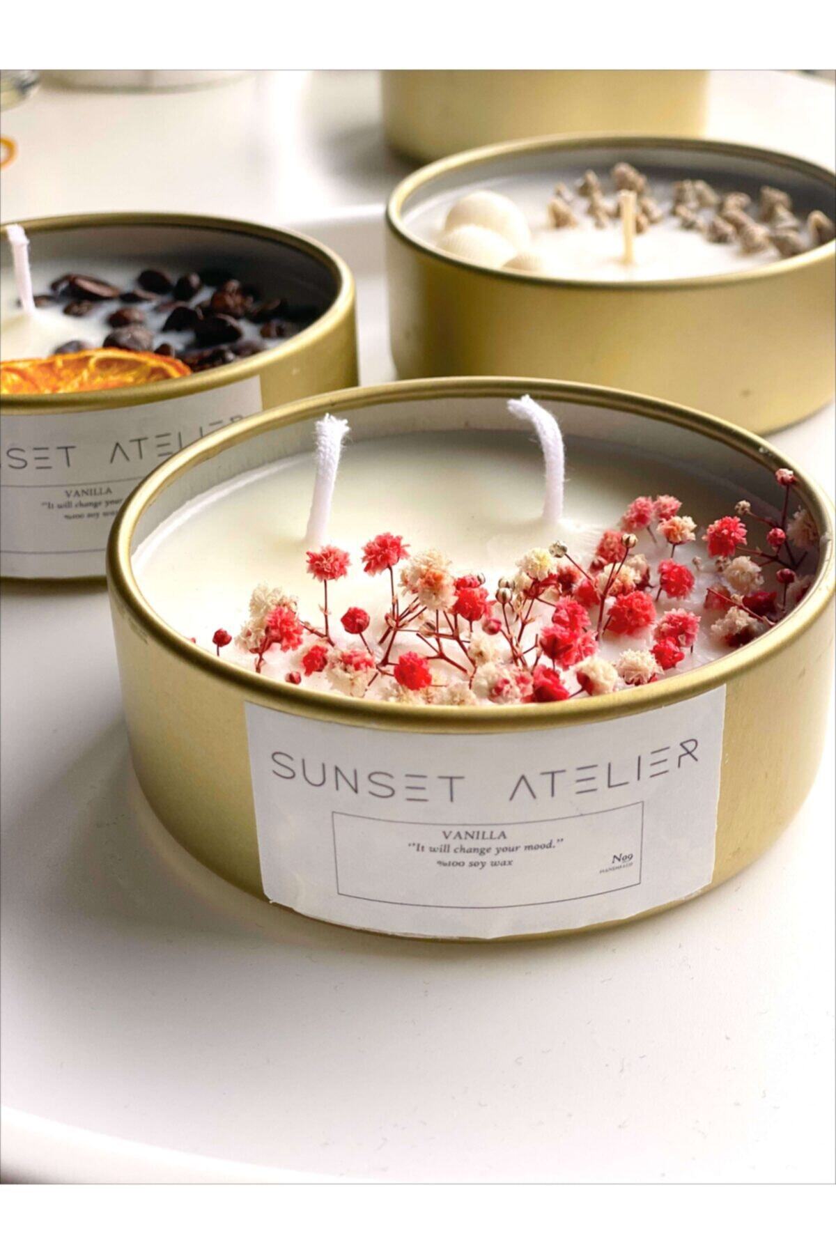 sunset atelier Dream Of Pink- Vanilya Esanslı Bitkisel Mum