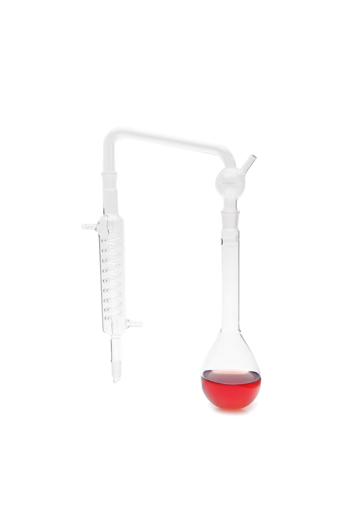 Borosil Azot Tayin Cihazı - Graham Kondenser - Kjeldahl Metodu - Hacim:500 ml - 100% Ikat