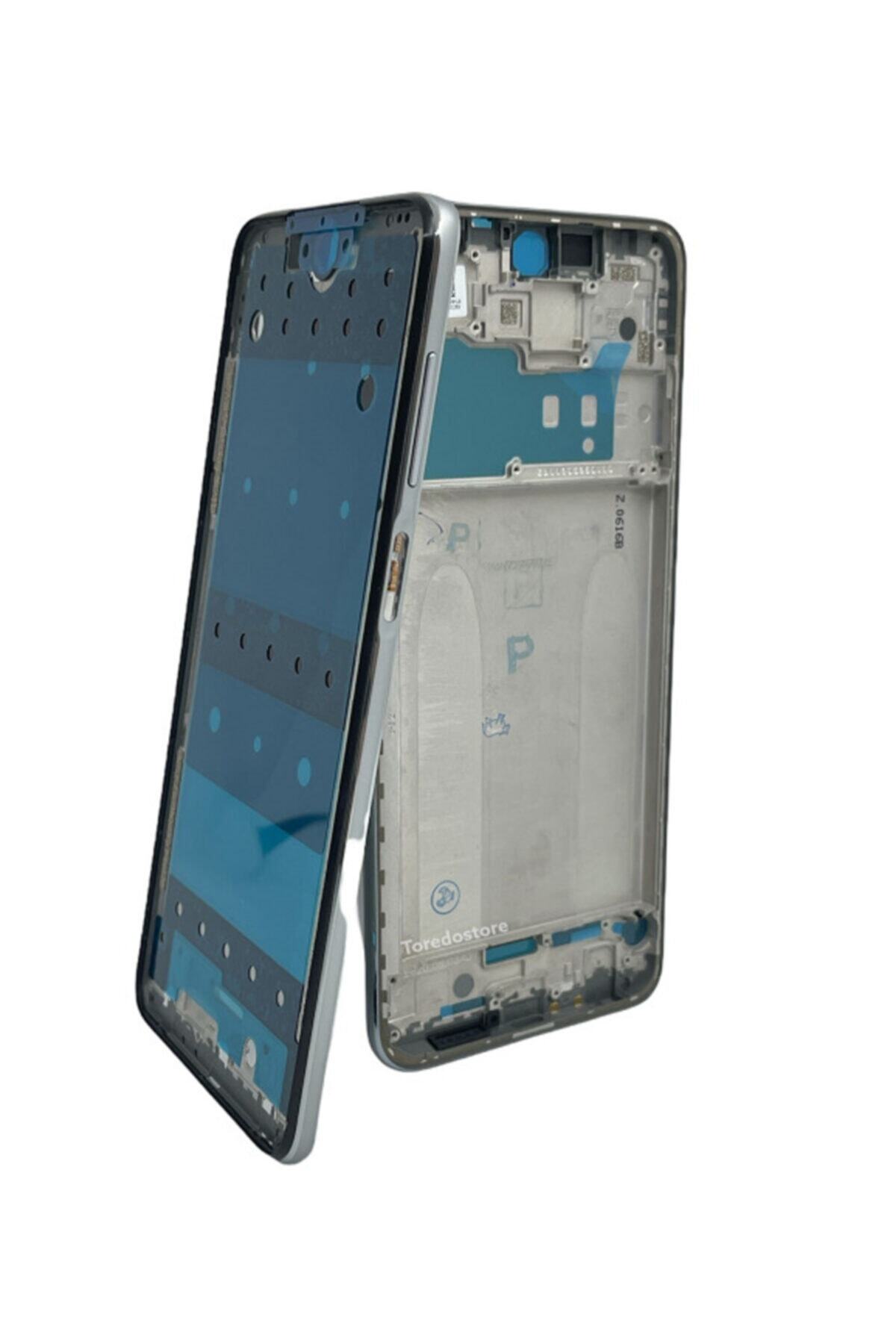 Xiaomi Toredostore Redmi Note 9s Beyaz Orta Kasa Ekran Çıtası Beyaz