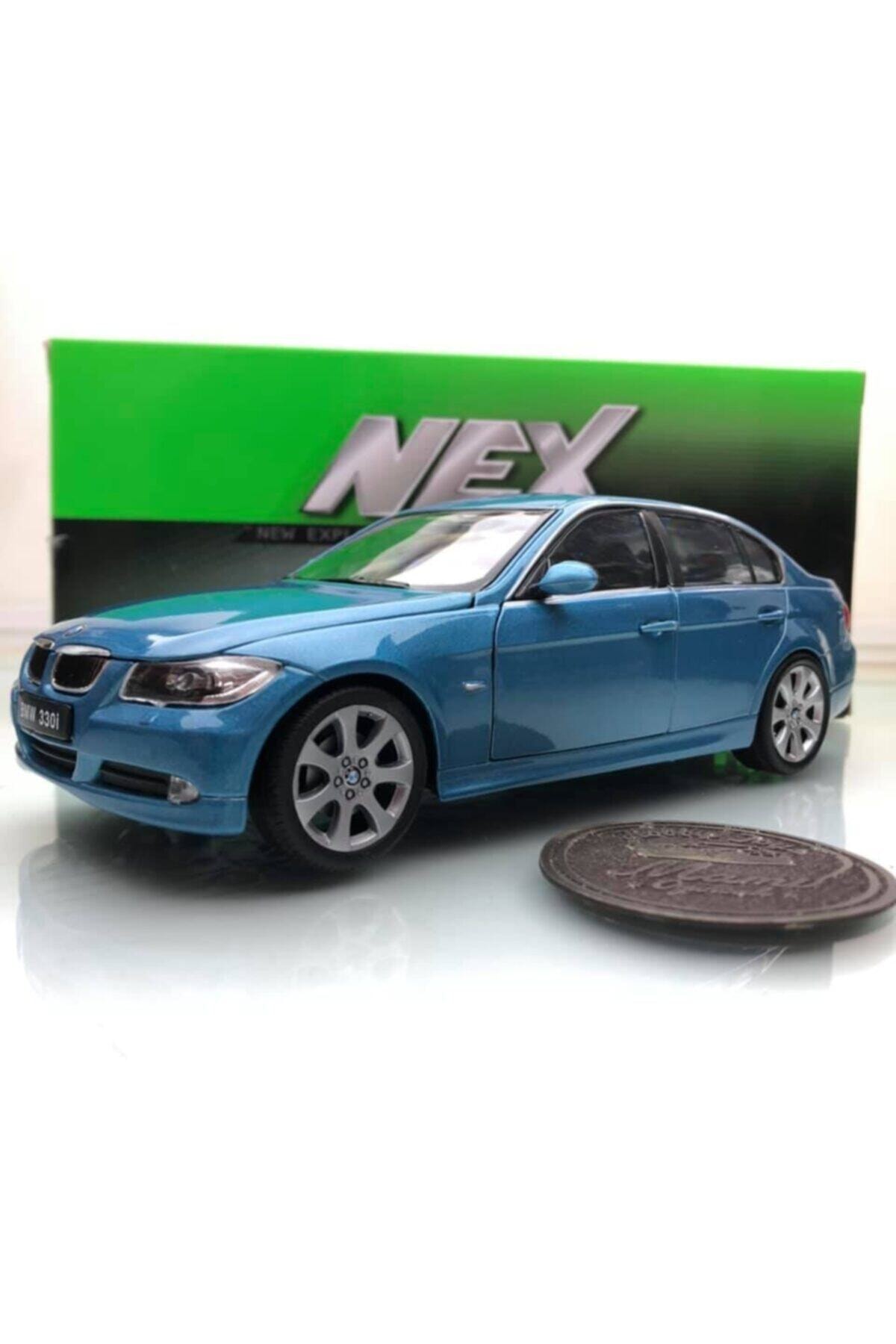 KARSAN 2005 Bmw 330i E90 3series Blue 1:24 Ölçek Welly Marka