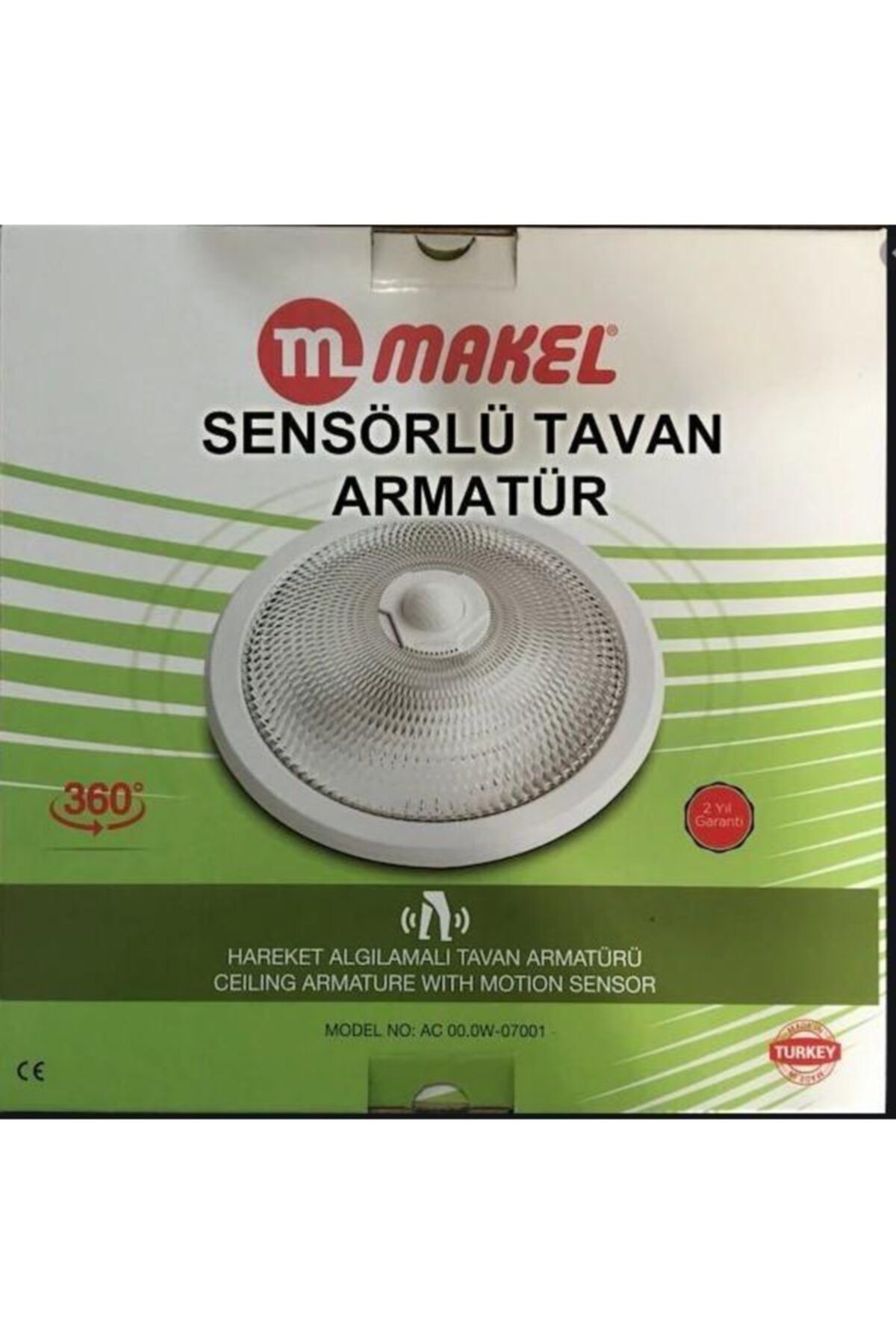 MAKEL Sensörlü Tavan Armatürü